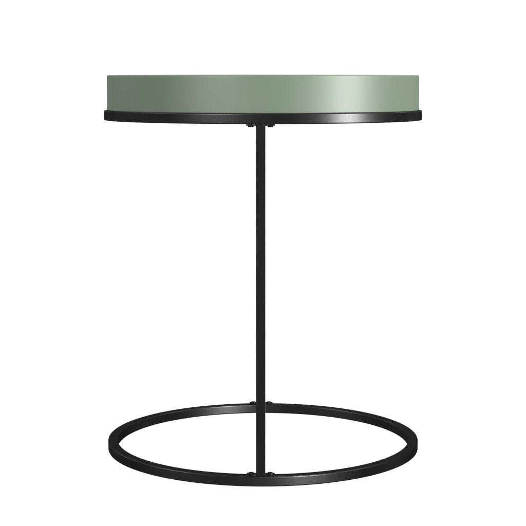 Perry Round Accent Table - Sage