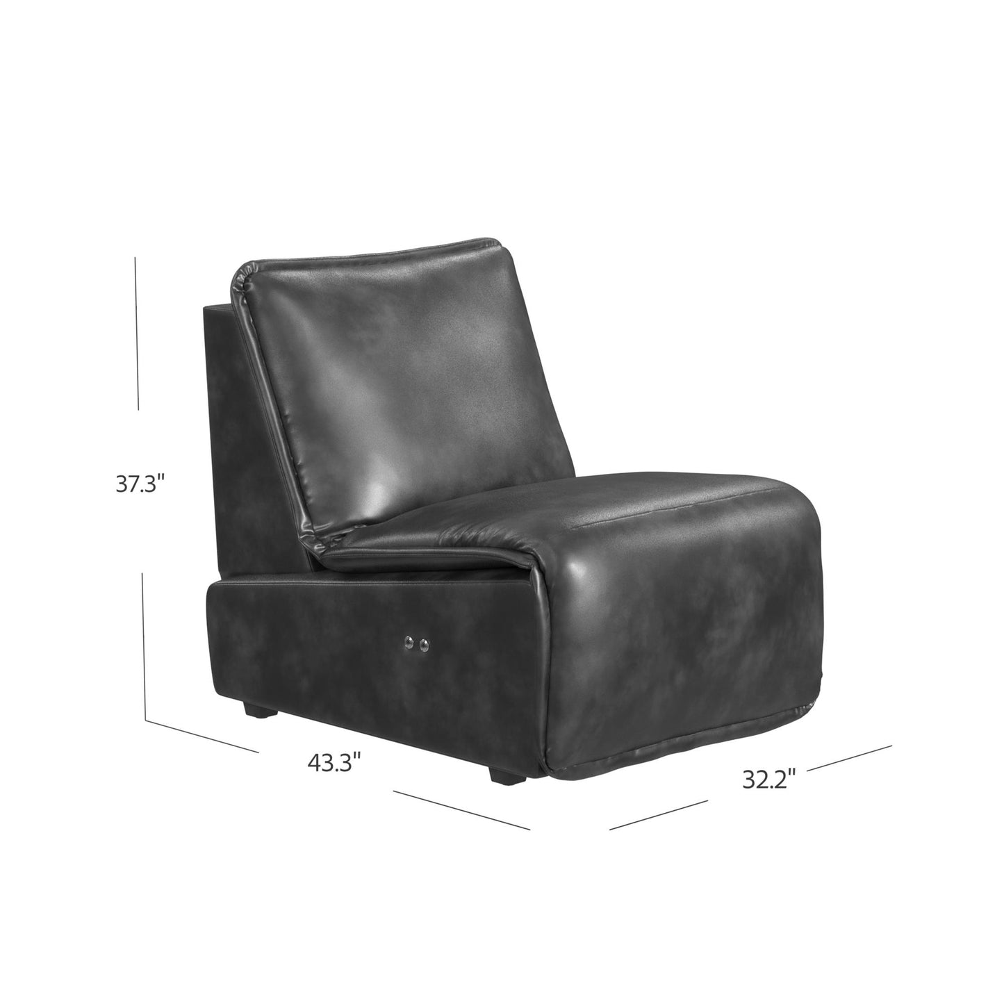 Gotham Power Motion Recliner - Espresso