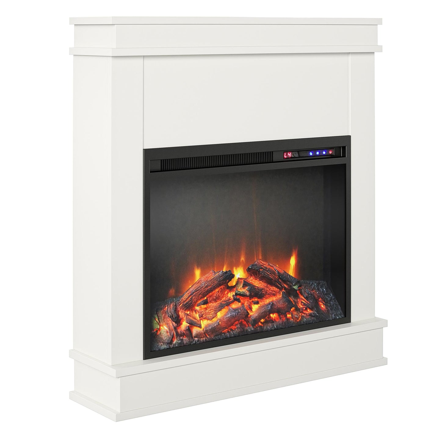 Mateo Fireplace Mantel - White
