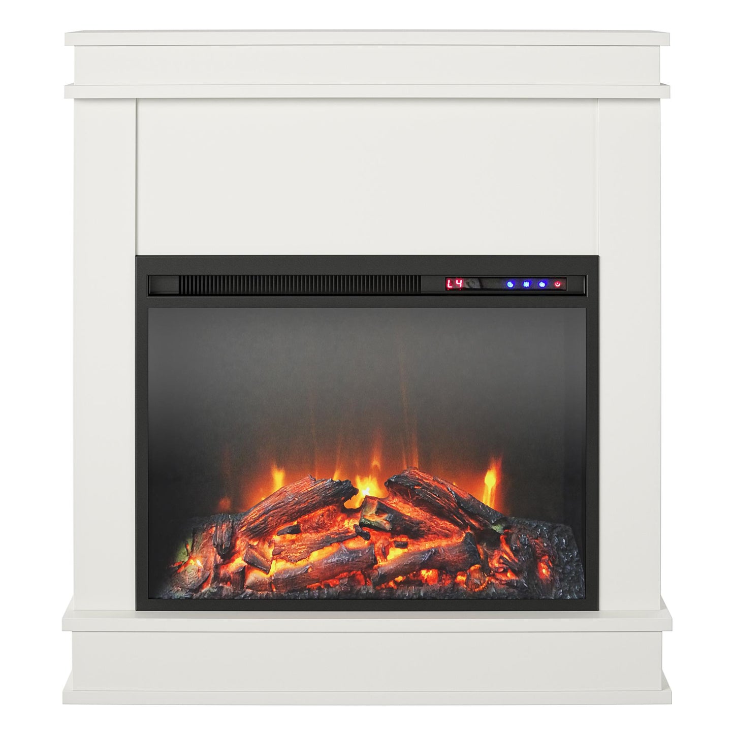Mateo Fireplace Mantel - White