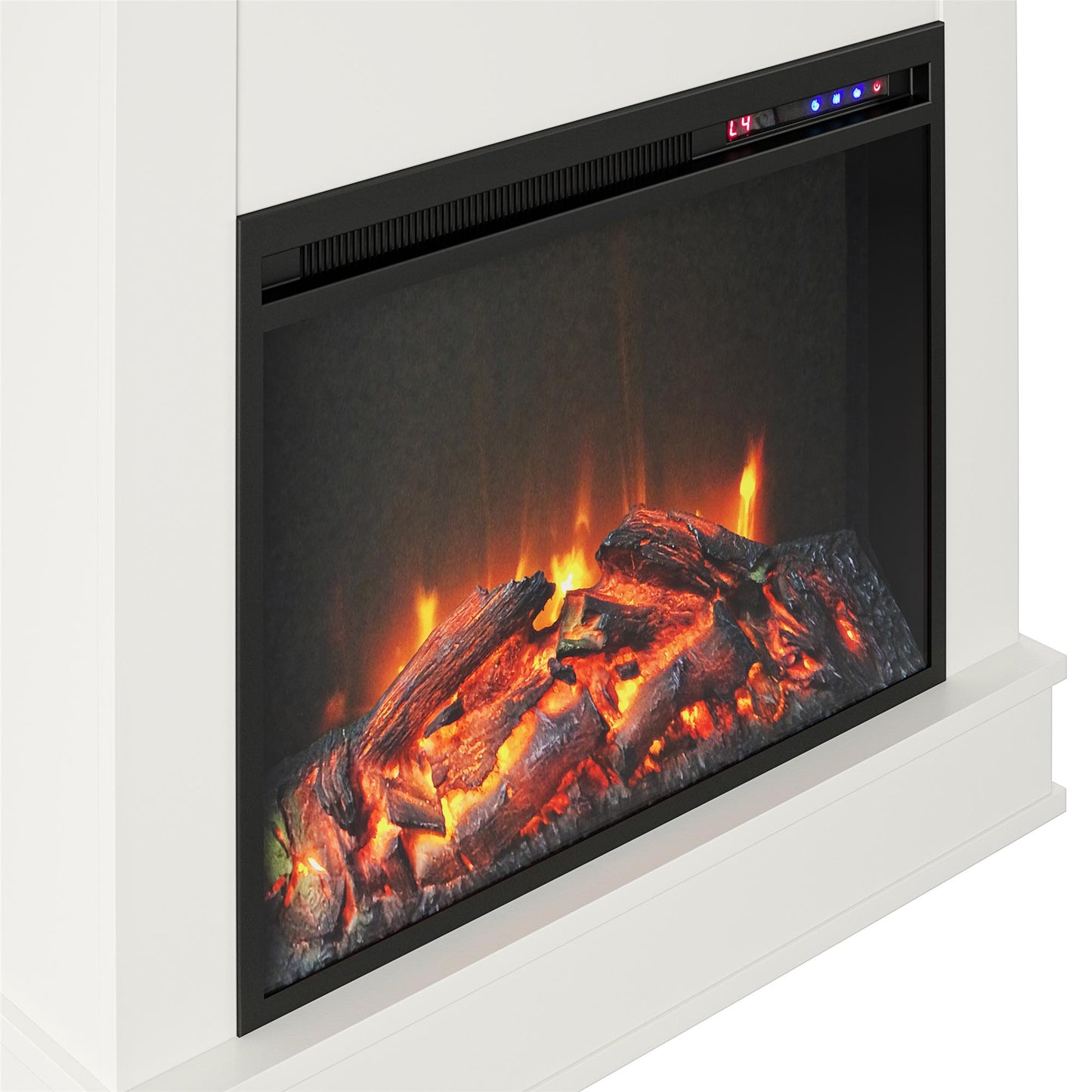 Mateo Fireplace Mantel - White