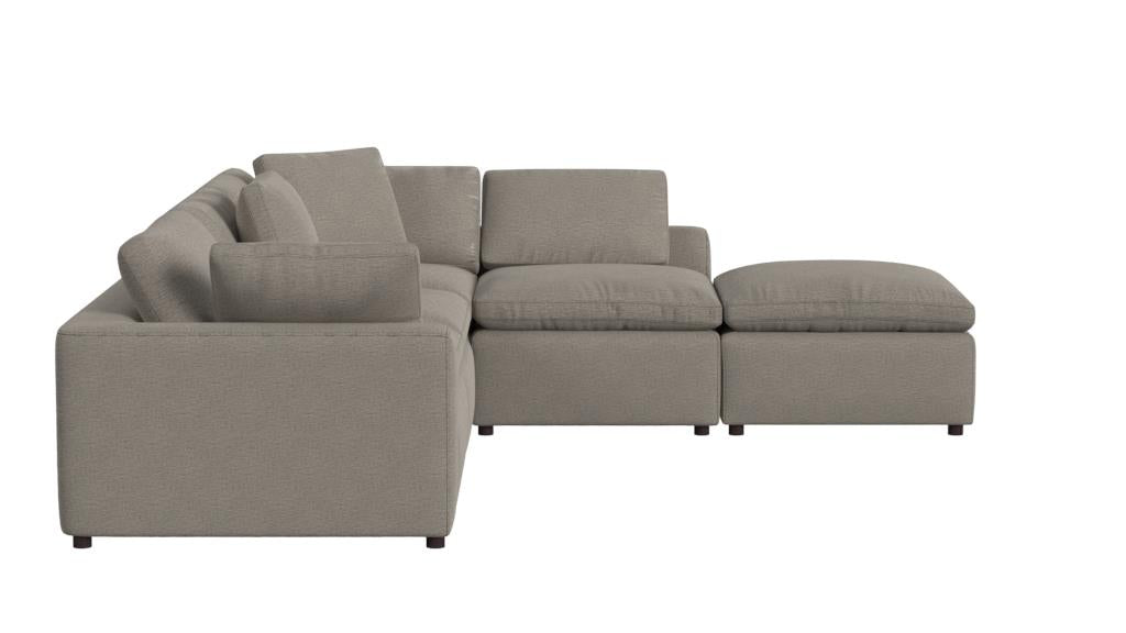 York Modular Ottoman - Taupe