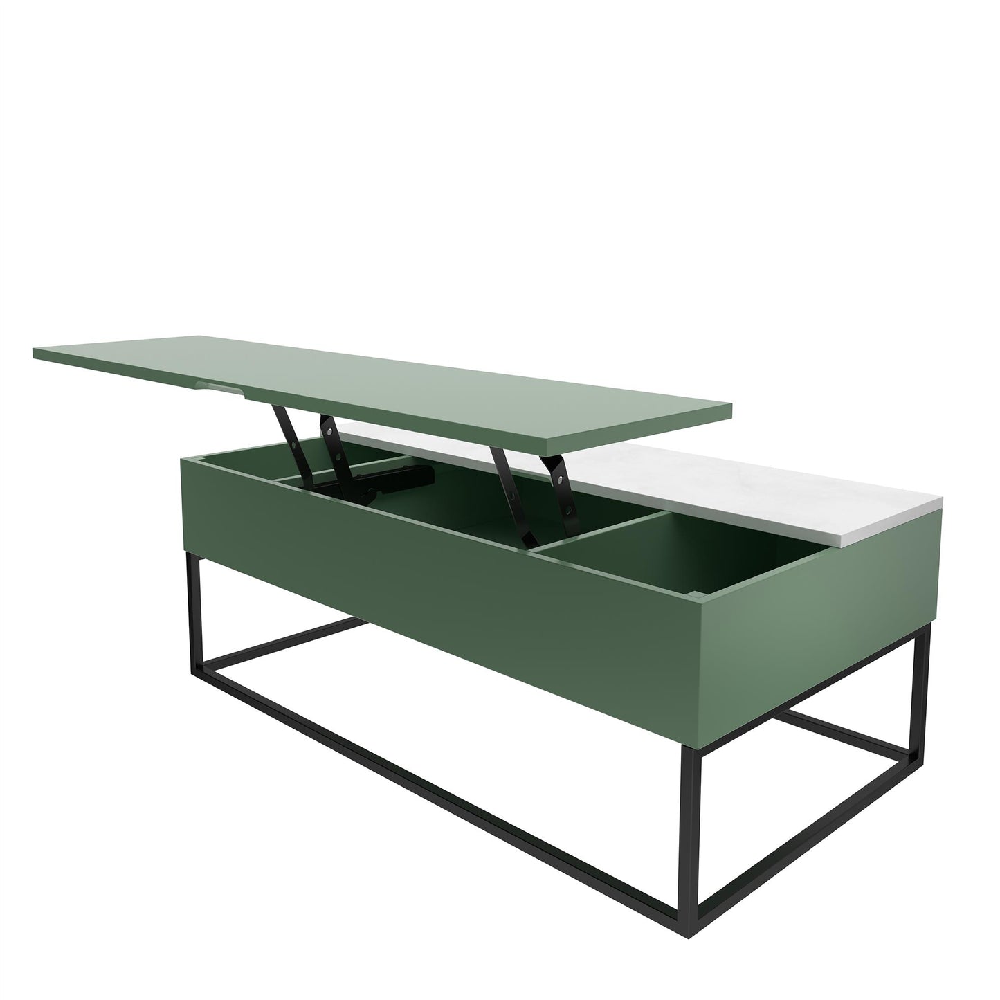 Perry Lift-Top Coffee Table - Sage