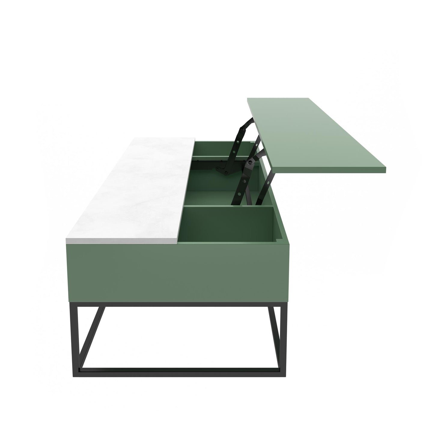 Perry Lift-Top Coffee Table - Sage