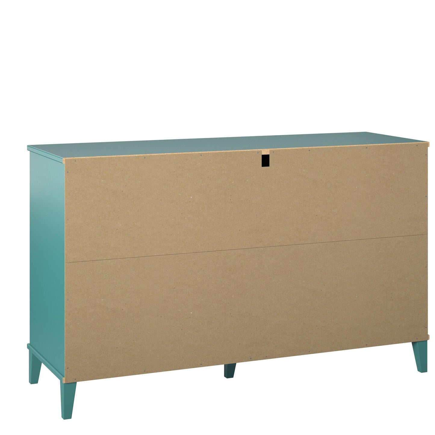 Monticello 6 Drawer Dresser - Emerald Green