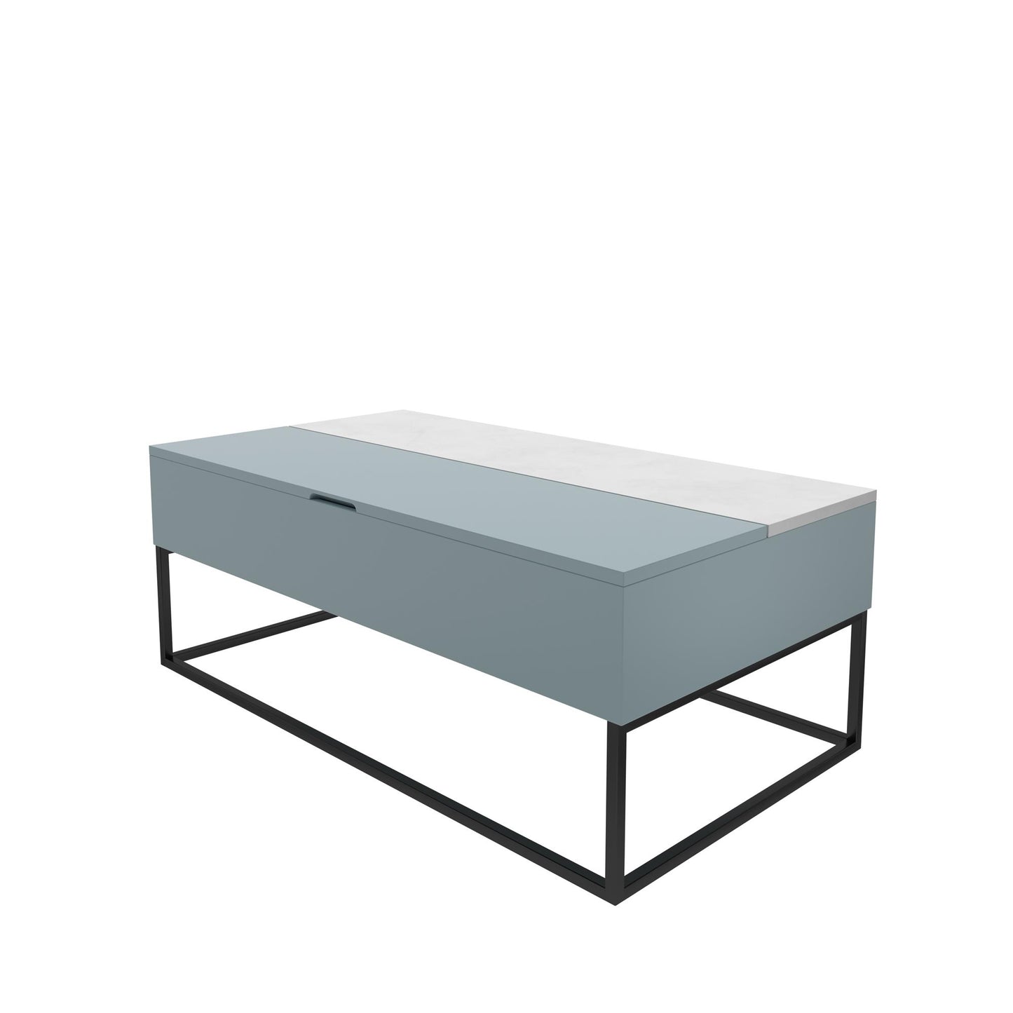 Perry Lift-Top Coffee Table - Powder Blue