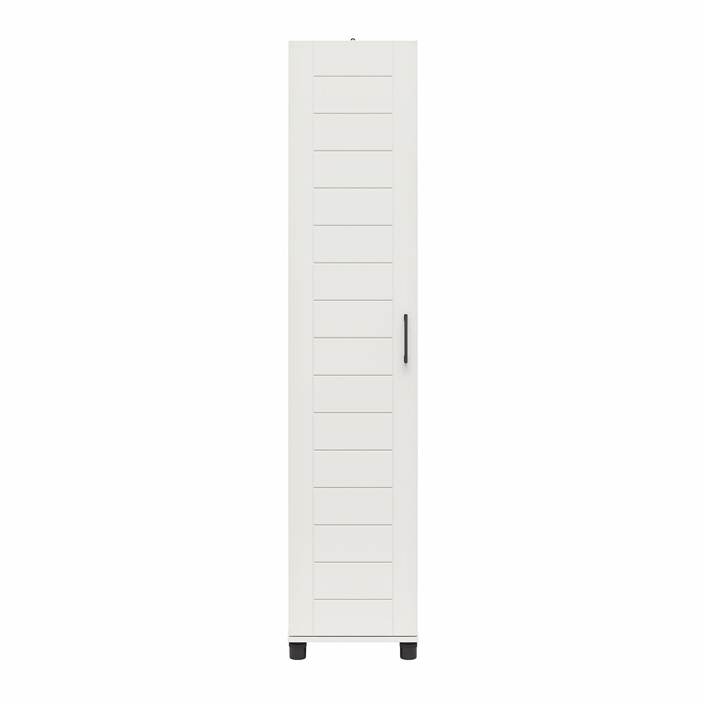 Loxley 16 In Wide 1 Door Shiplap Cabinet - White