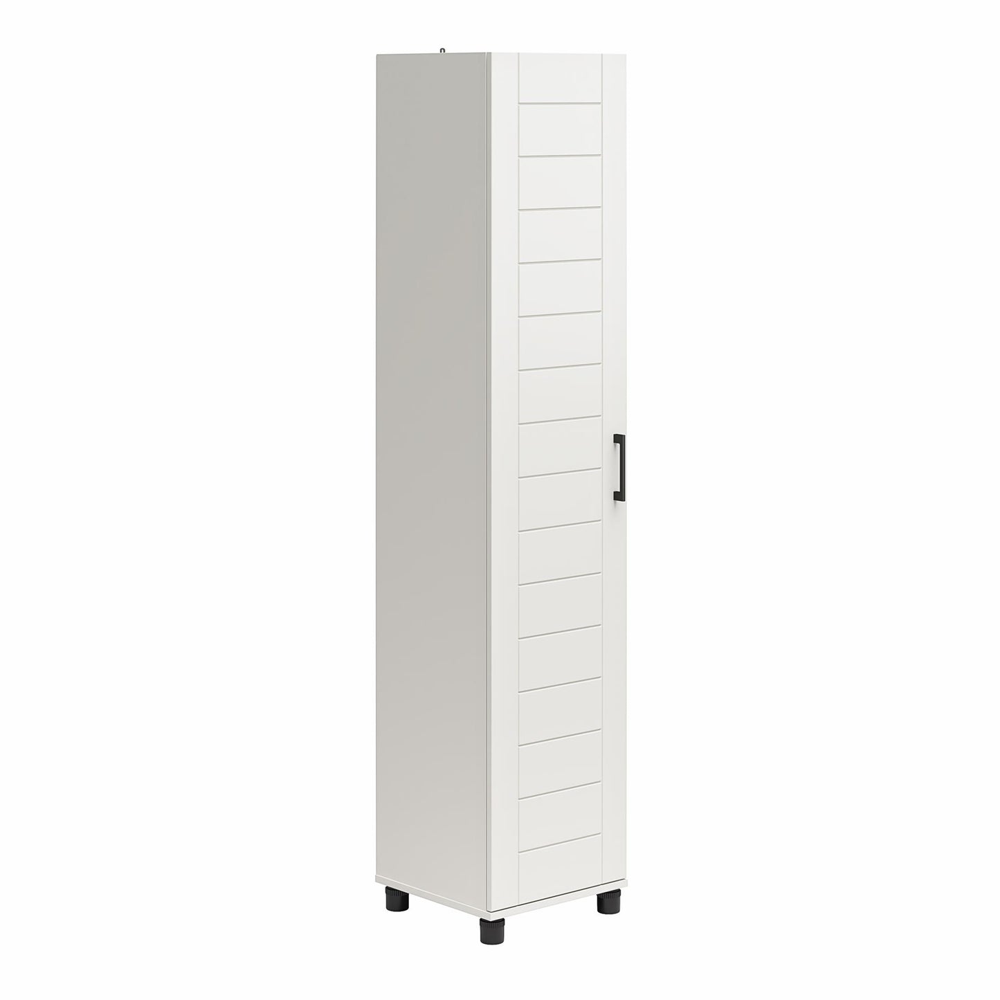 Loxley 16 In Wide 1 Door Shiplap Cabinet - White