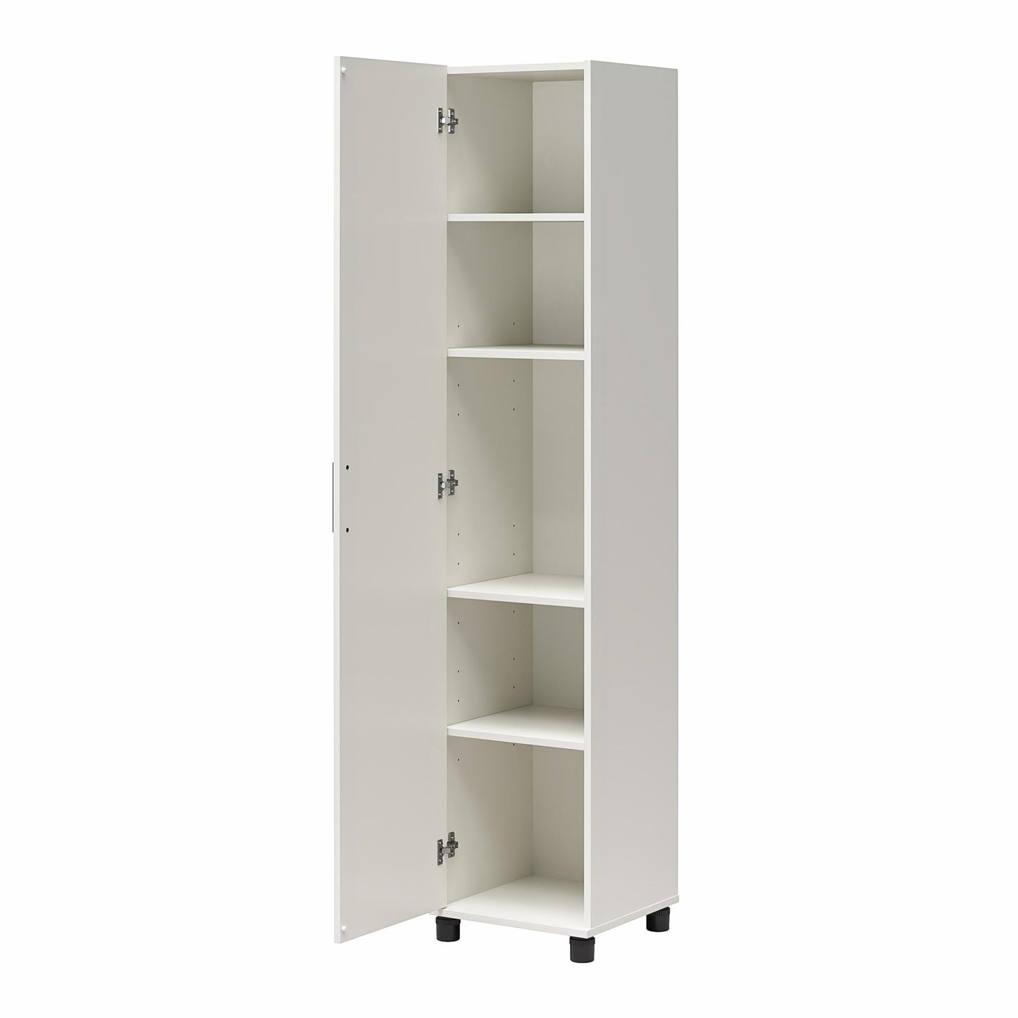 Loxley 16 In Wide 1 Door Shiplap Cabinet - White