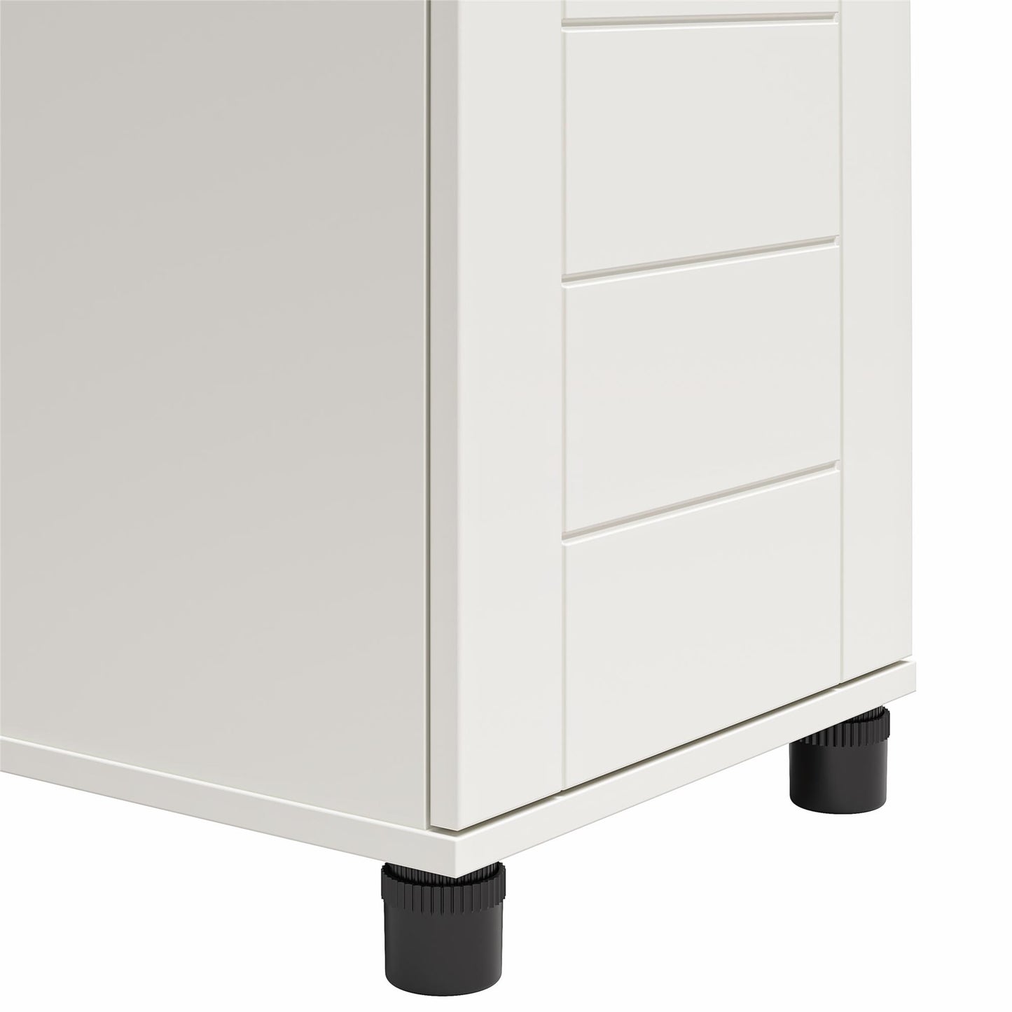 Loxley 16 In Wide 1 Door Shiplap Cabinet - White