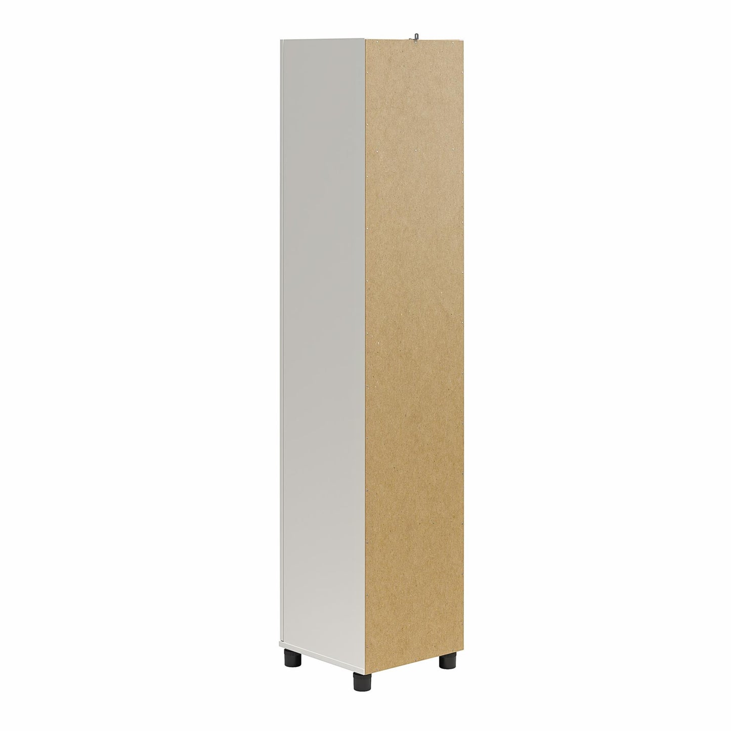 Loxley 16 In Wide 1 Door Shiplap Cabinet - White
