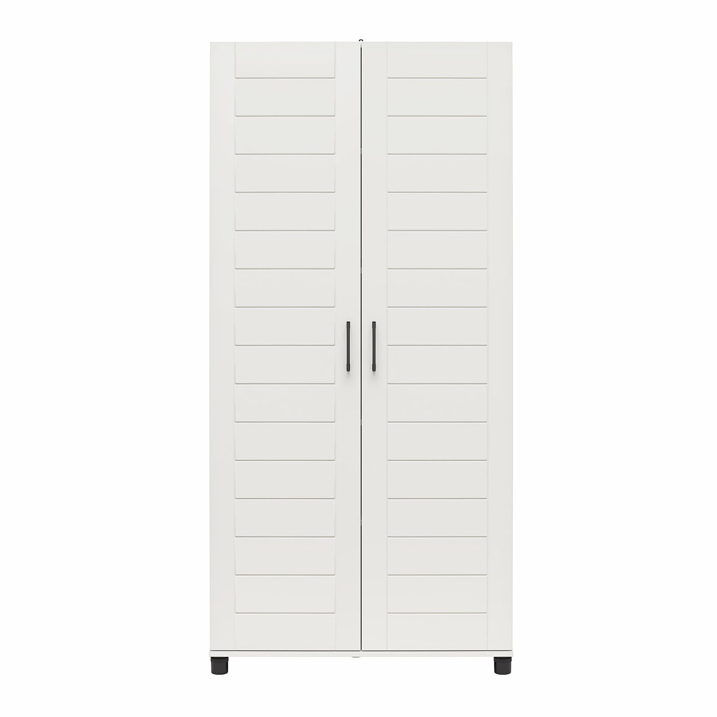 Loxley 36 In Wide 2 Door Shiplap Cabinet - White