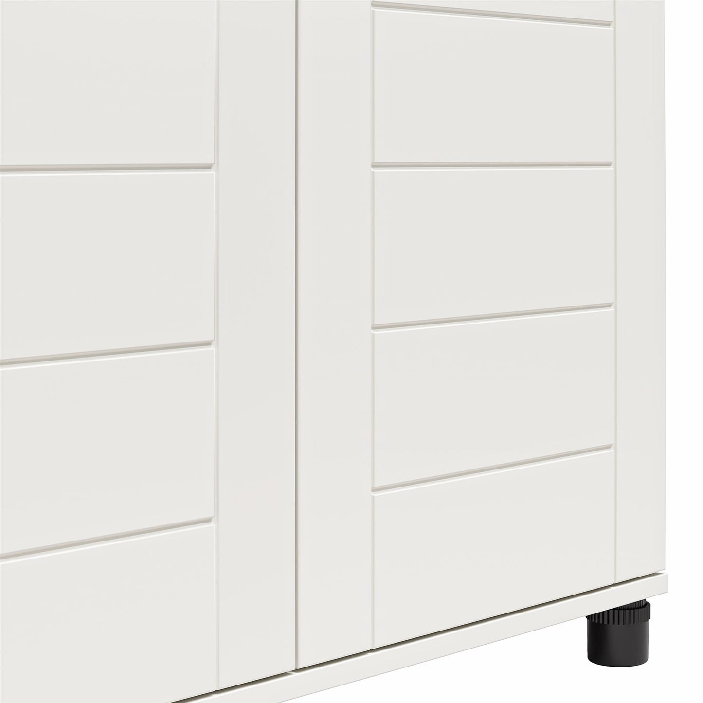 Loxley 36 In Wide 2 Door Shiplap Cabinet - White