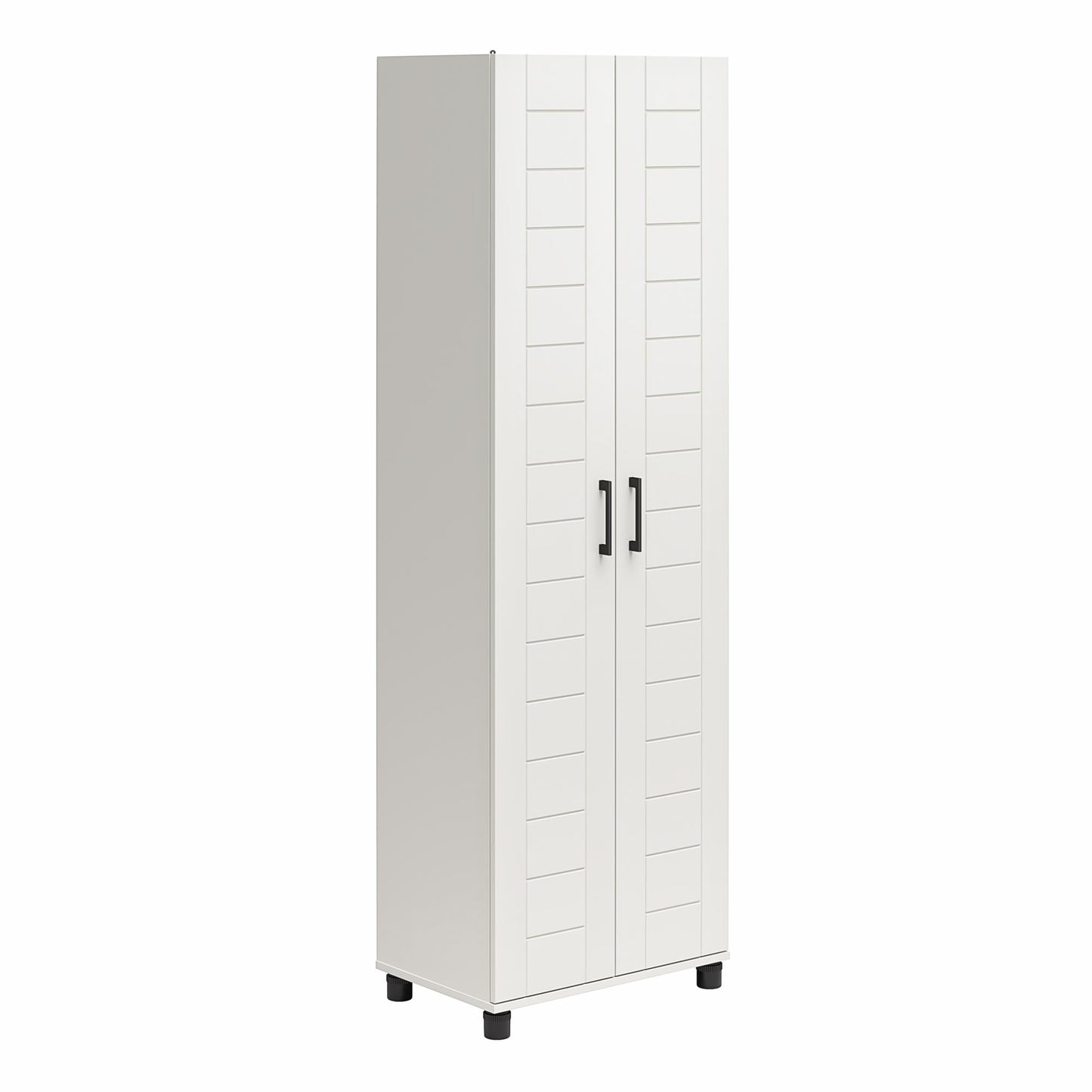 Loxley 24 In Wide 2 Door Shiplap Cabinet - White