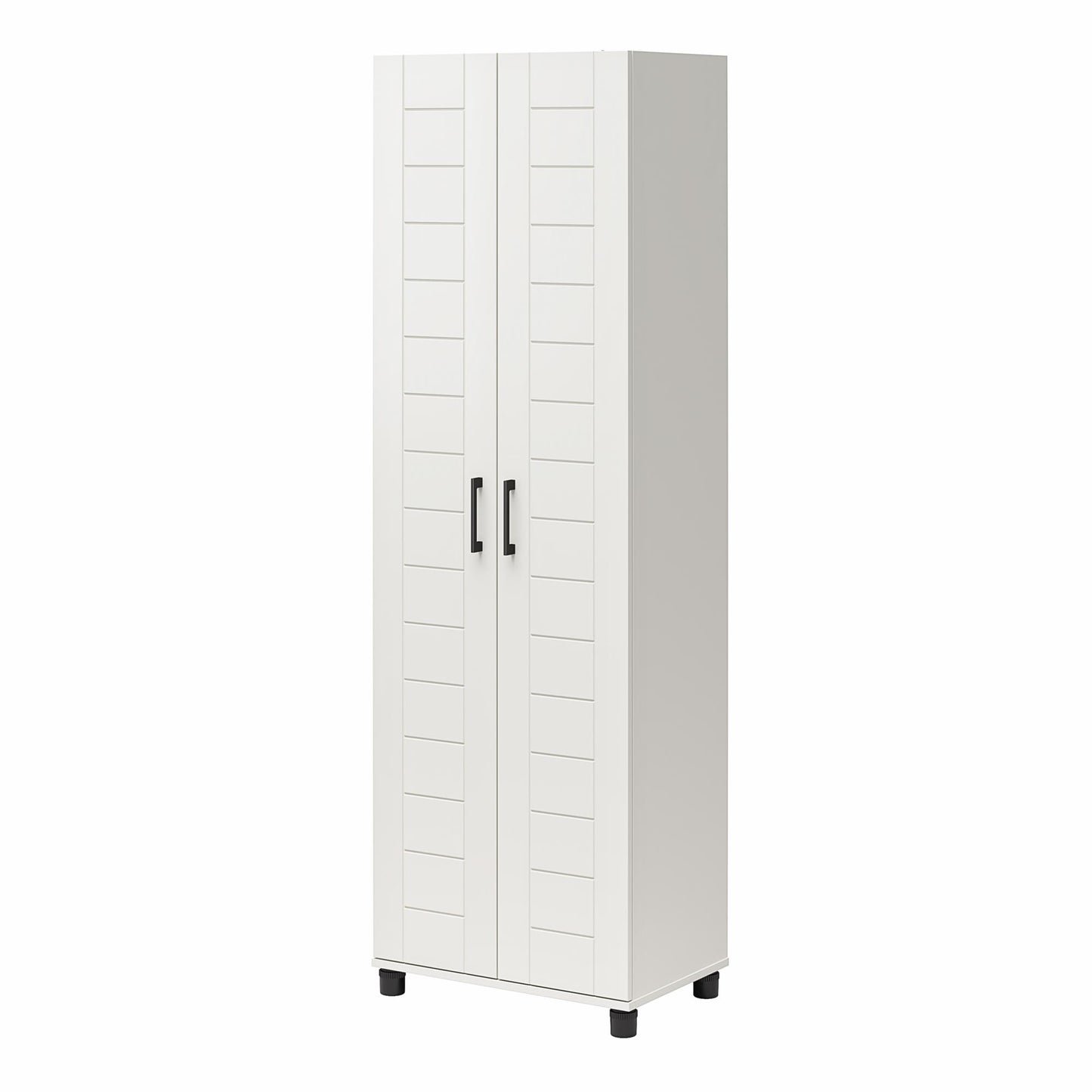 Loxley 24 In Wide 2 Door Shiplap Cabinet - White