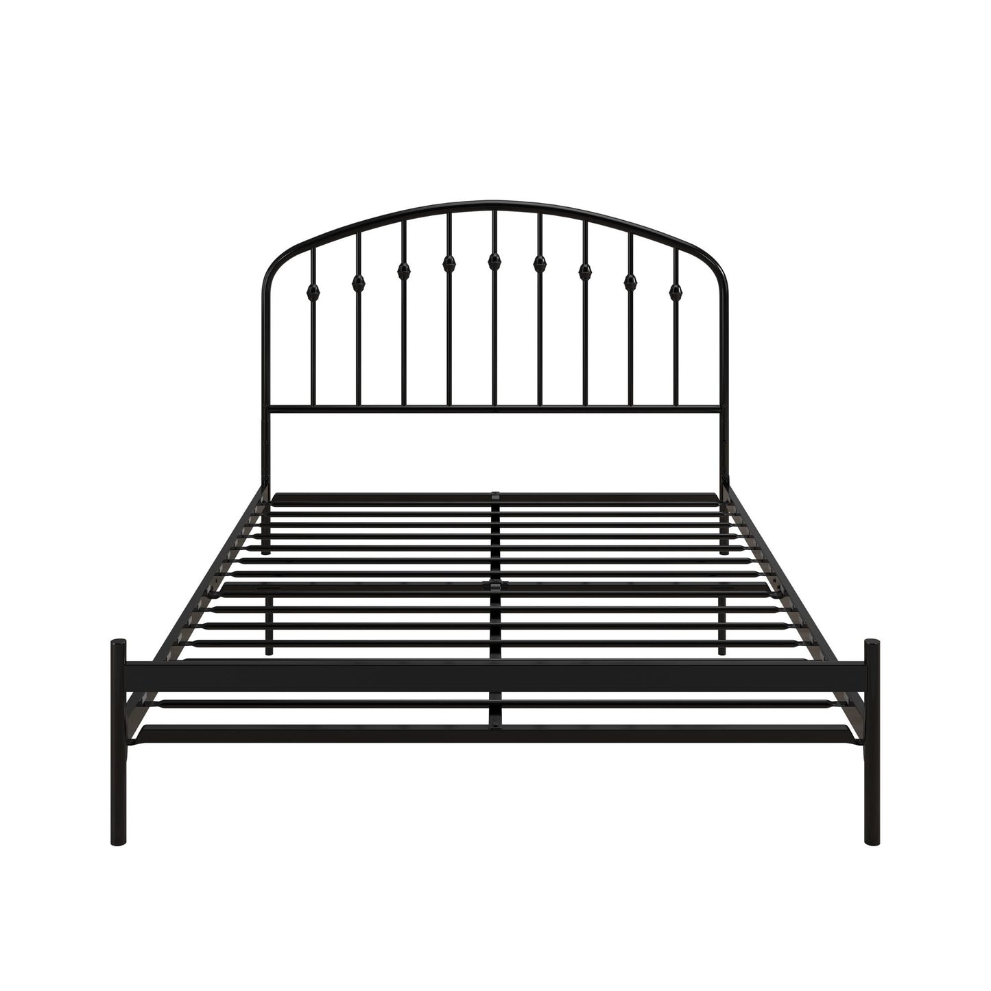 DHP Narla Metal Platform Bed Frame, Full, Black - Black - Full