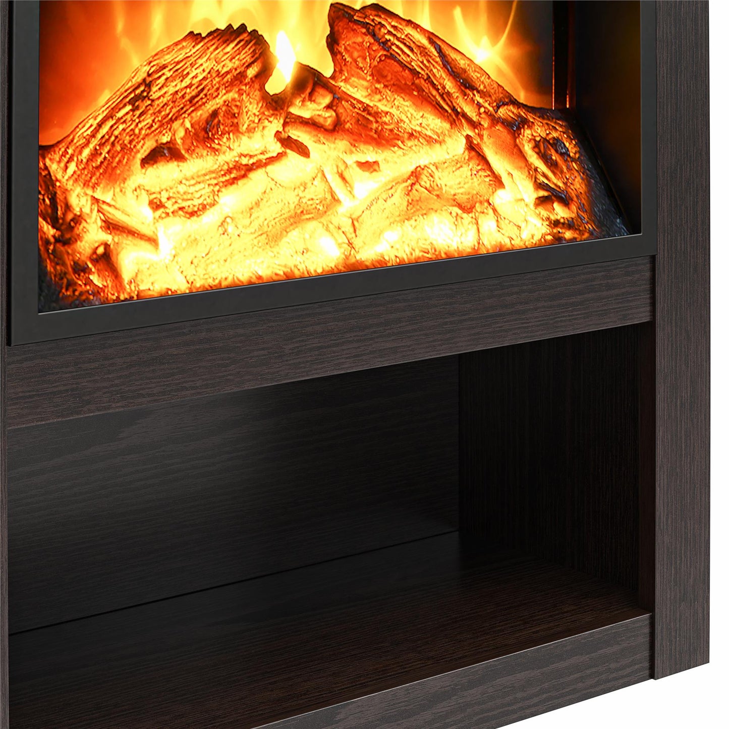 Clermont Fireplace Mantel - Espresso