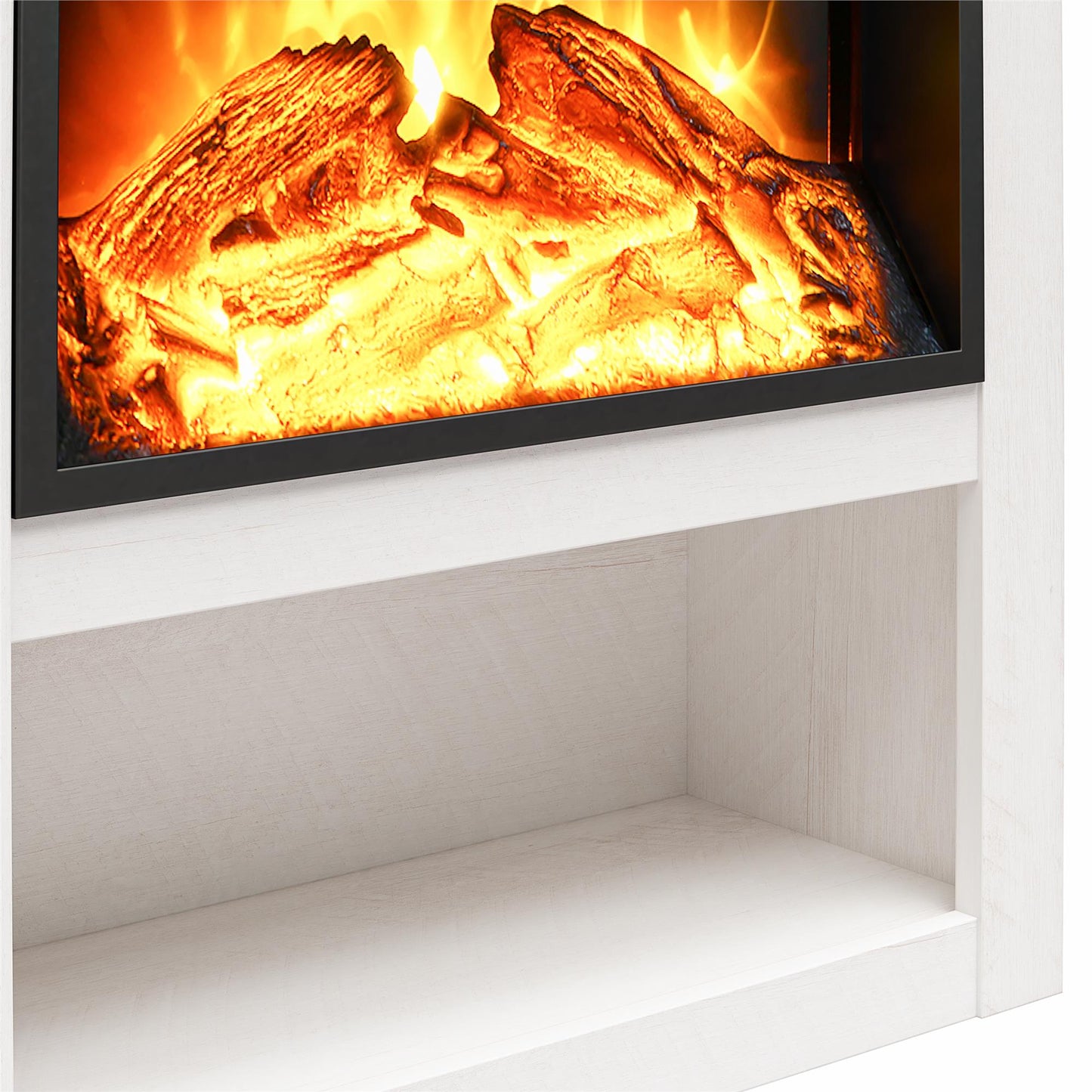 Clermont Fireplace Mantel - Ivory Oak