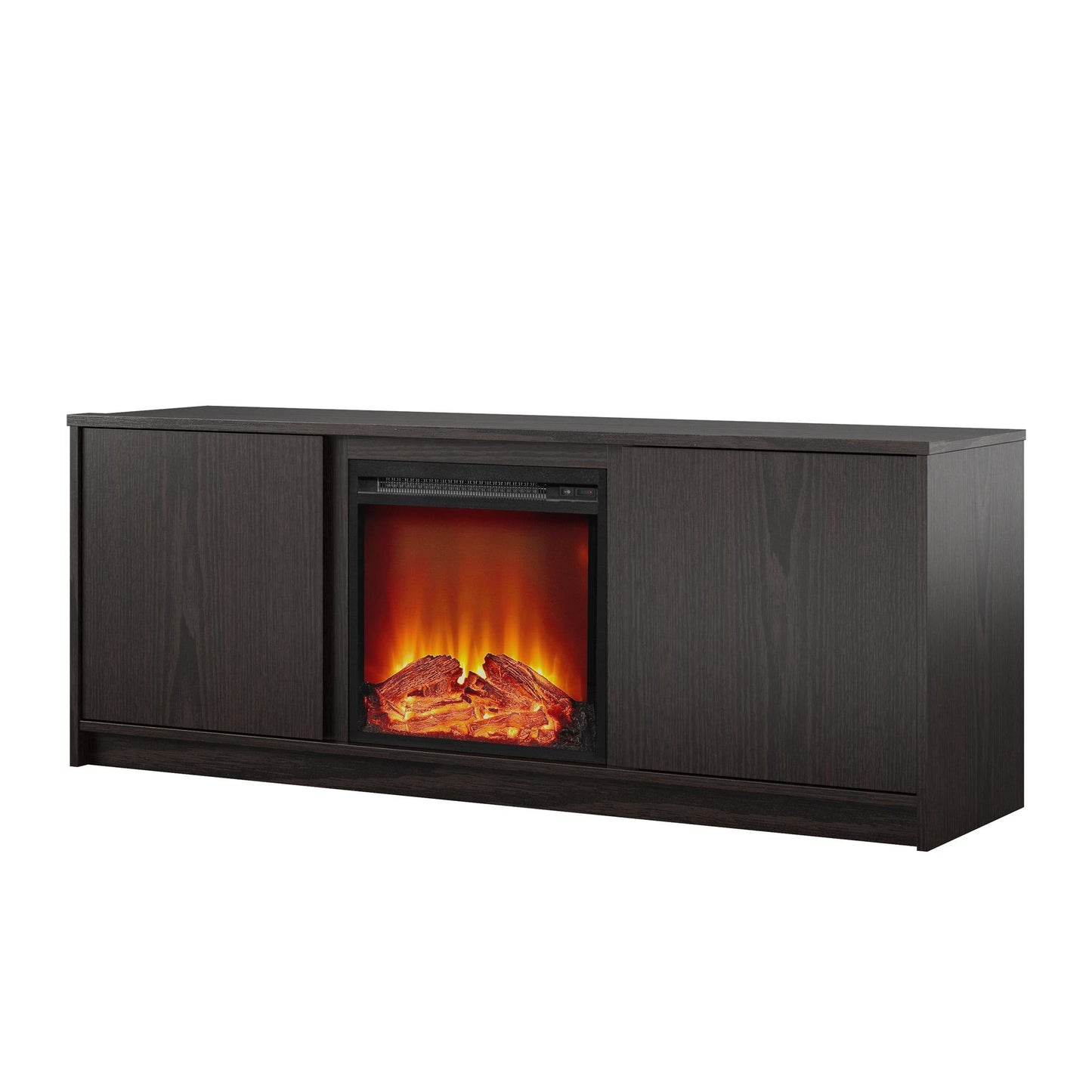 Bartow Electric Fireplace TV Stand - Espresso