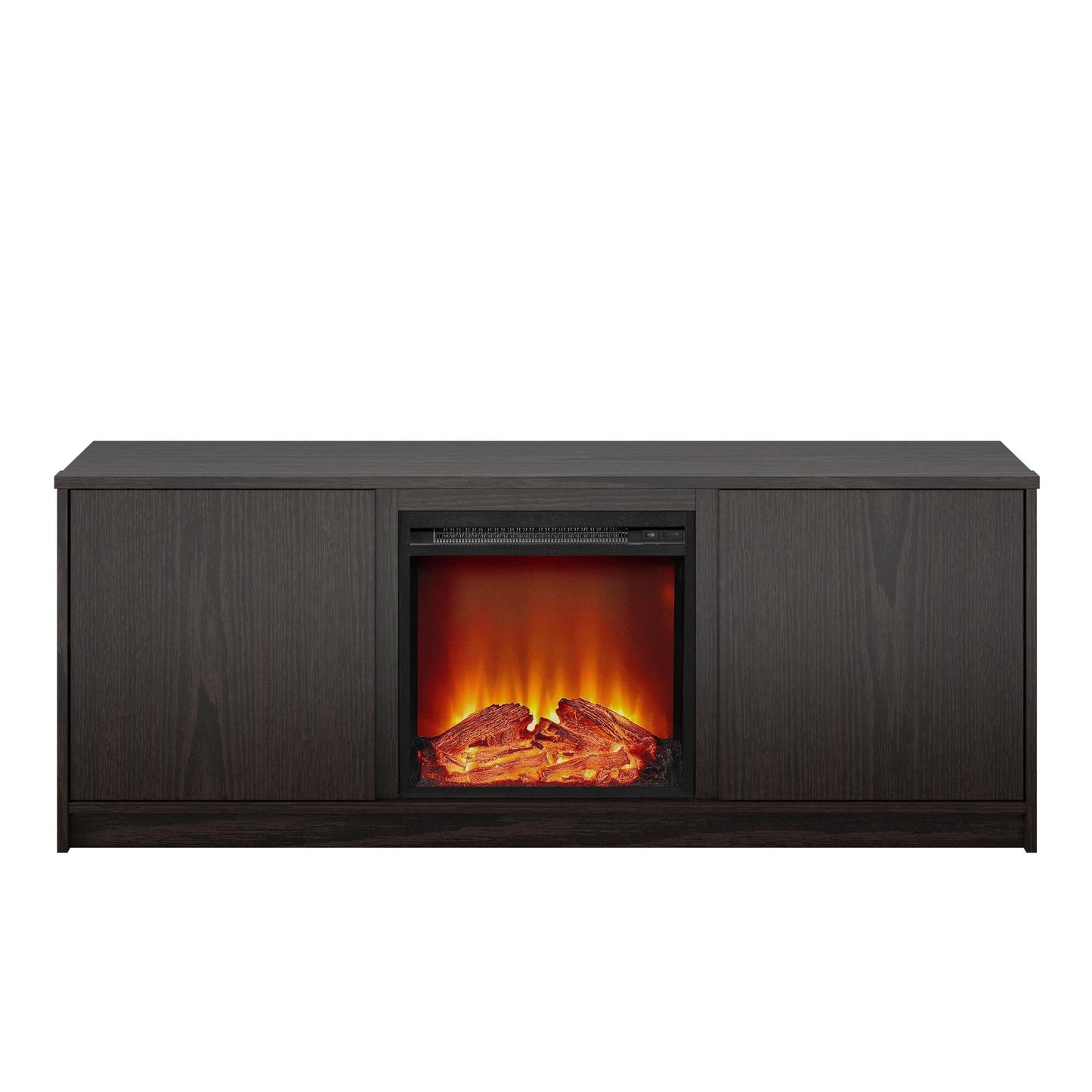 Bartow Electric Fireplace TV Stand - Espresso