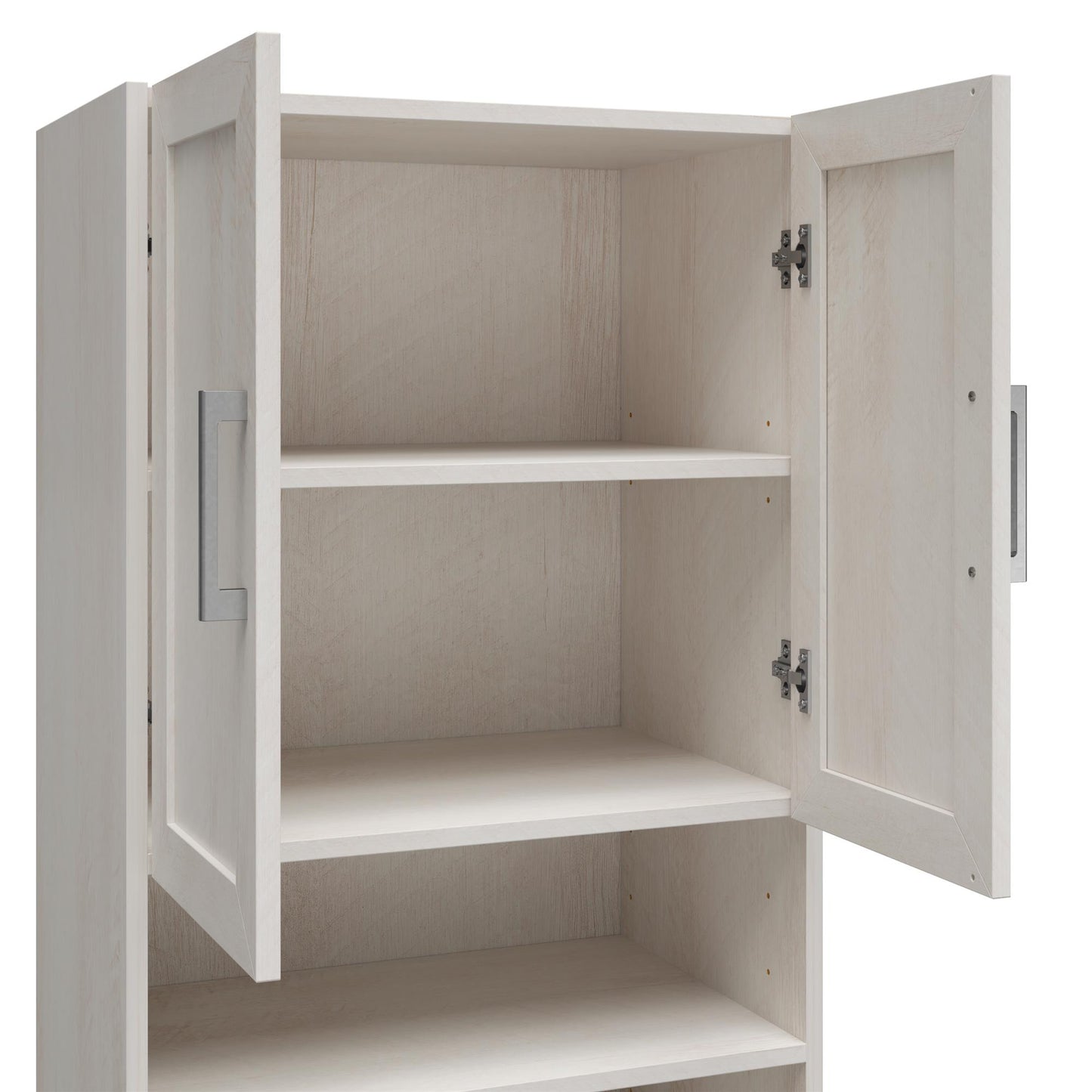 Elba 2 Door 2 Drawer Modular Closest Unit - Ivory Oak