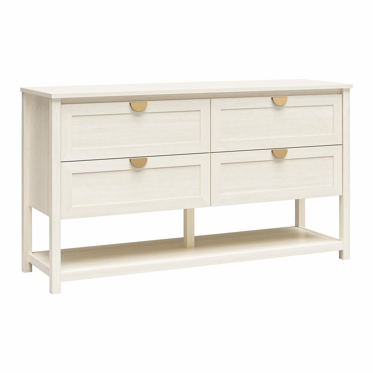 Primrose Wide Dresser - Ivory Oak