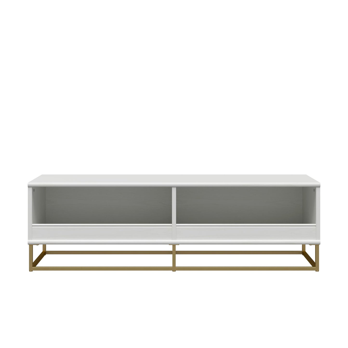 Charlie Kids TV Stand with Open Storage for TVs up to 60in - White