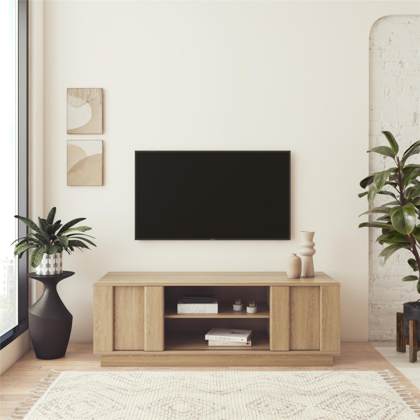 Greenwich TV Stand - Monterey Oak