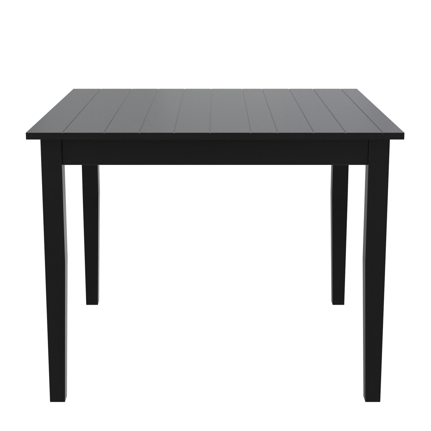 Redmond 5 Piece Traditional Dining Set with Table and 4 Chairs - Black / Beige