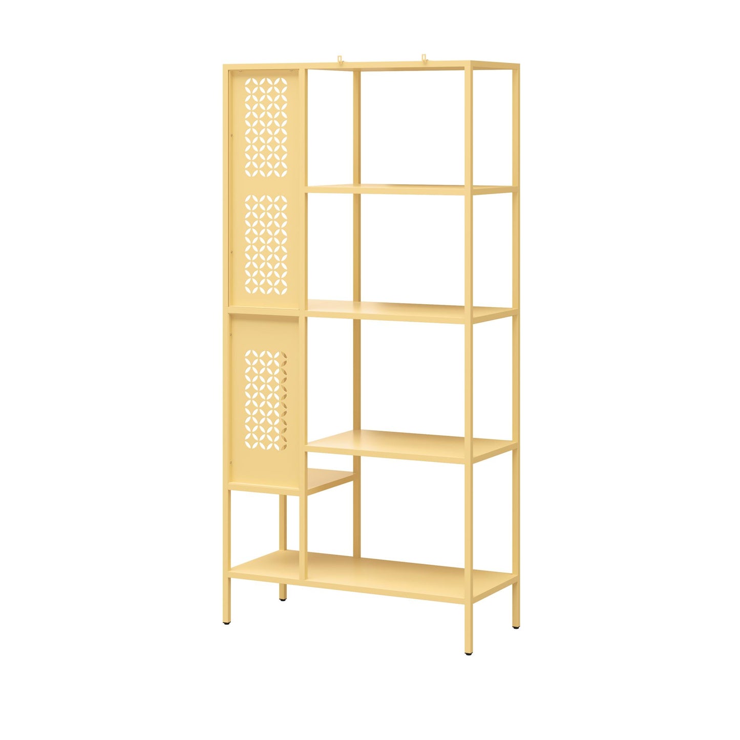 Annie Retro Bookcase - Sunlight Yellow