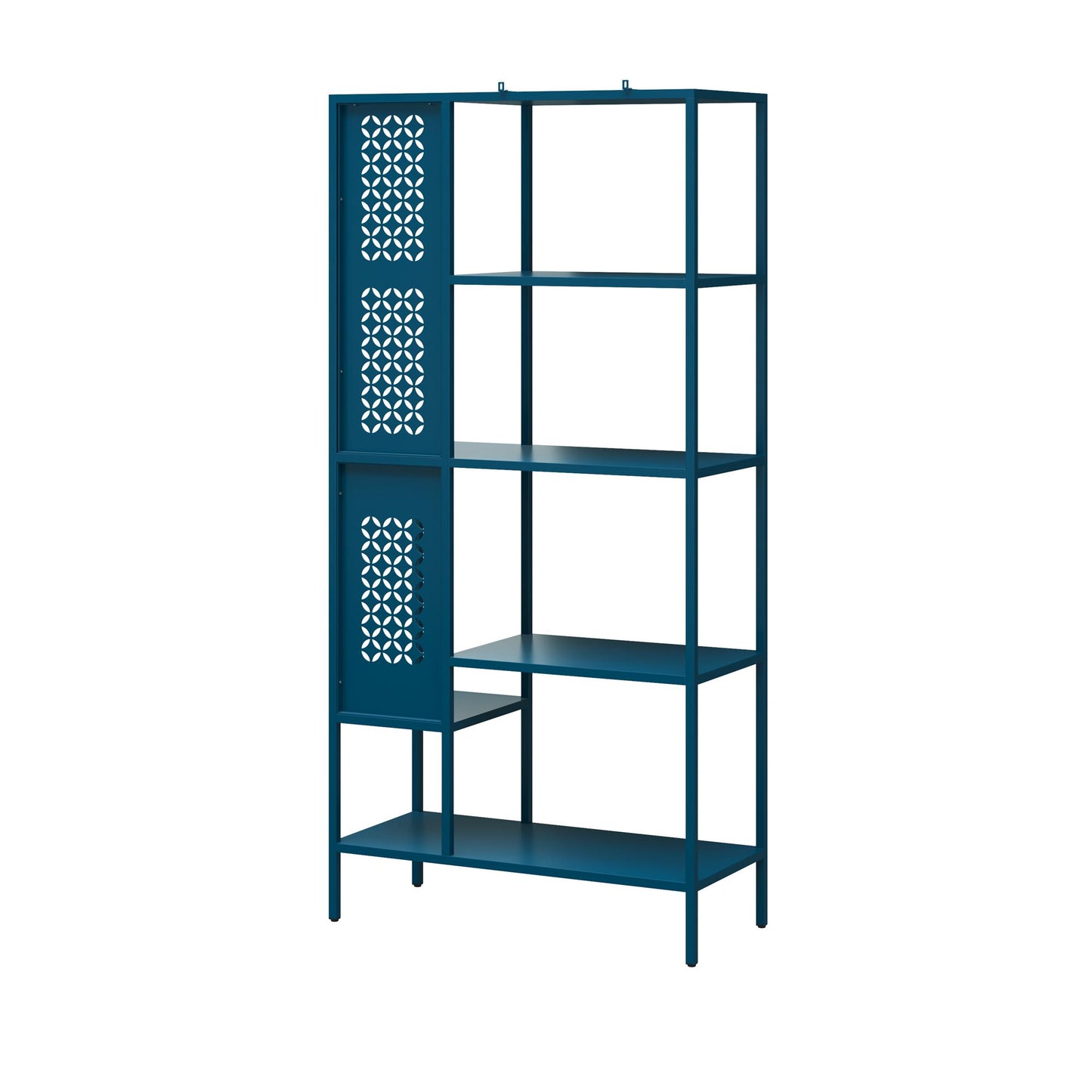 Annie Retro Bookcase - Moroccan Blue