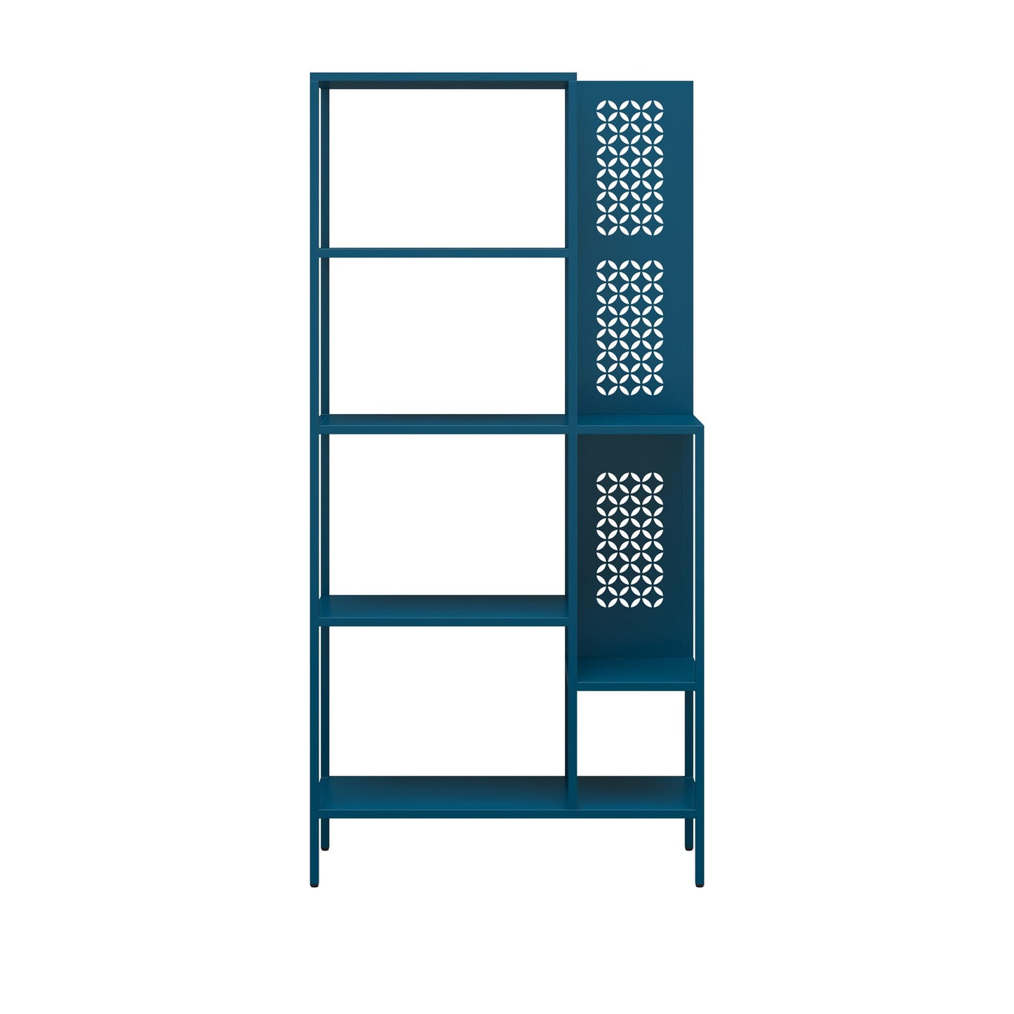 Annie Retro Bookcase - Moroccan Blue