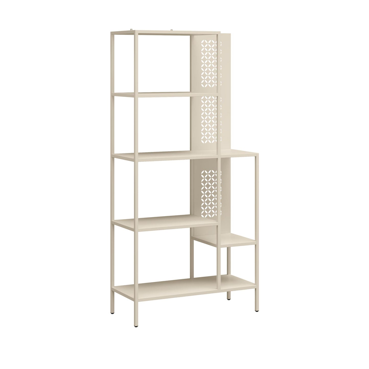 Annie Retro Bookcase - Parchment