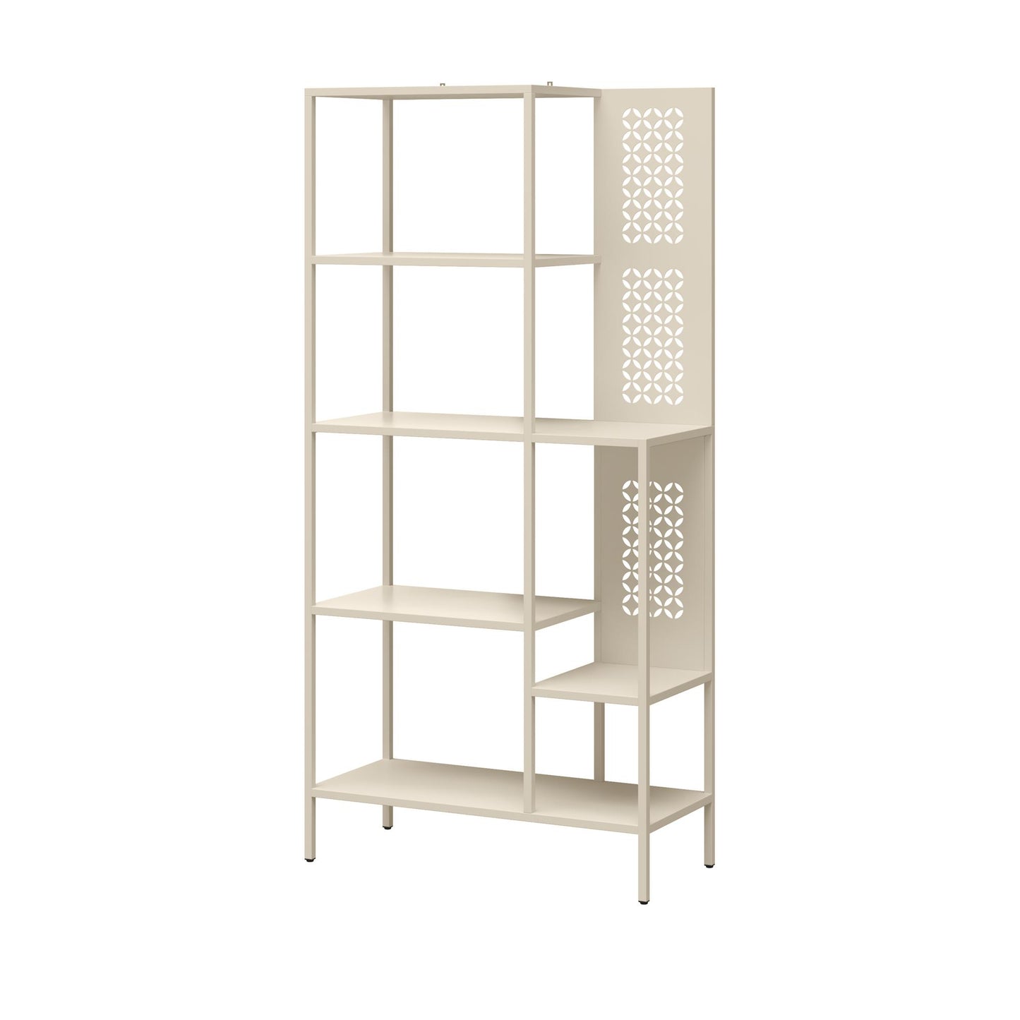 Annie Retro Bookcase - Parchment