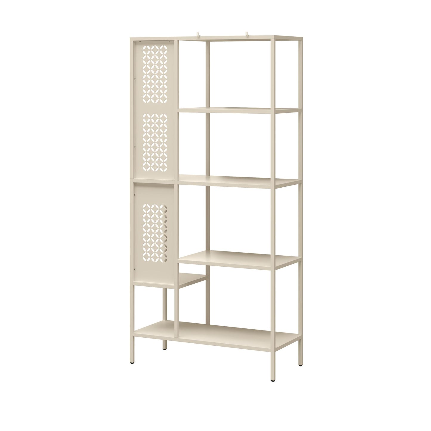 Annie Retro Bookcase - Parchment
