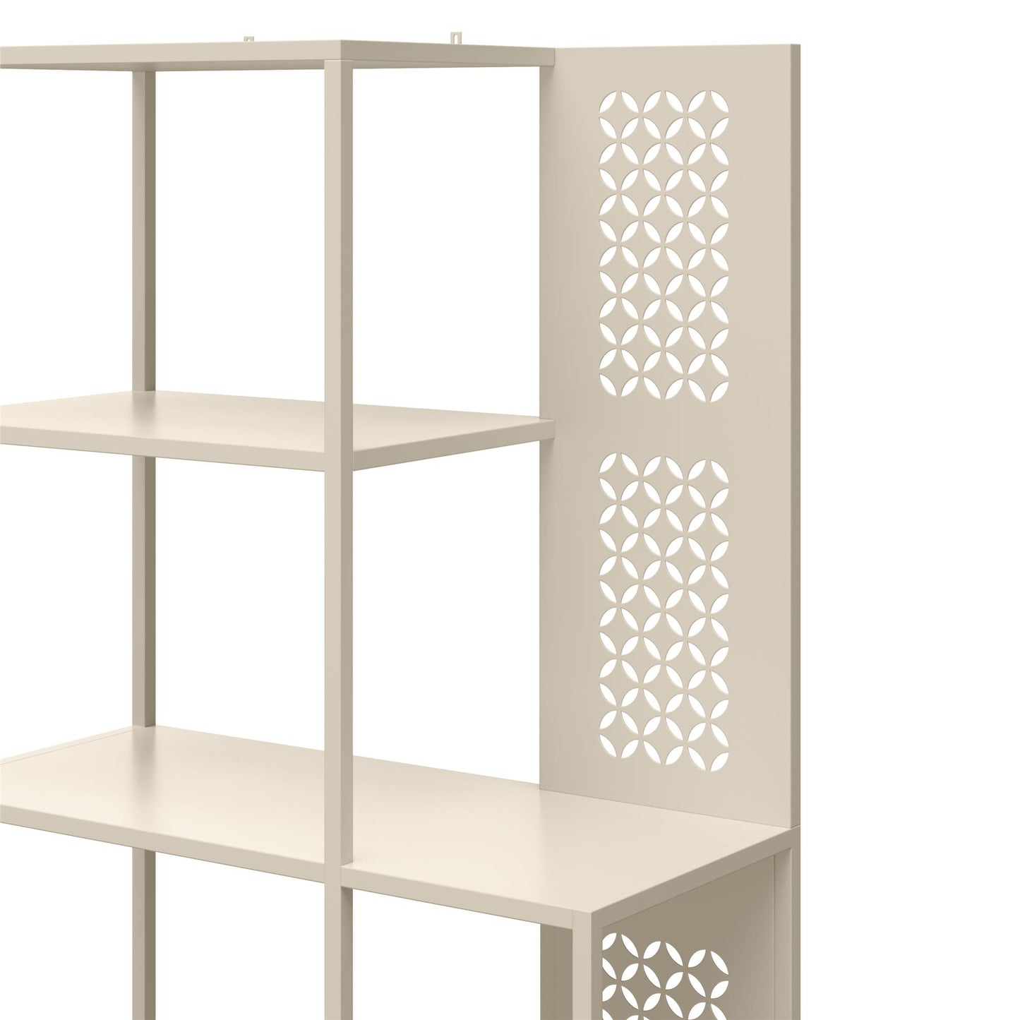 Annie Retro Bookcase - Parchment