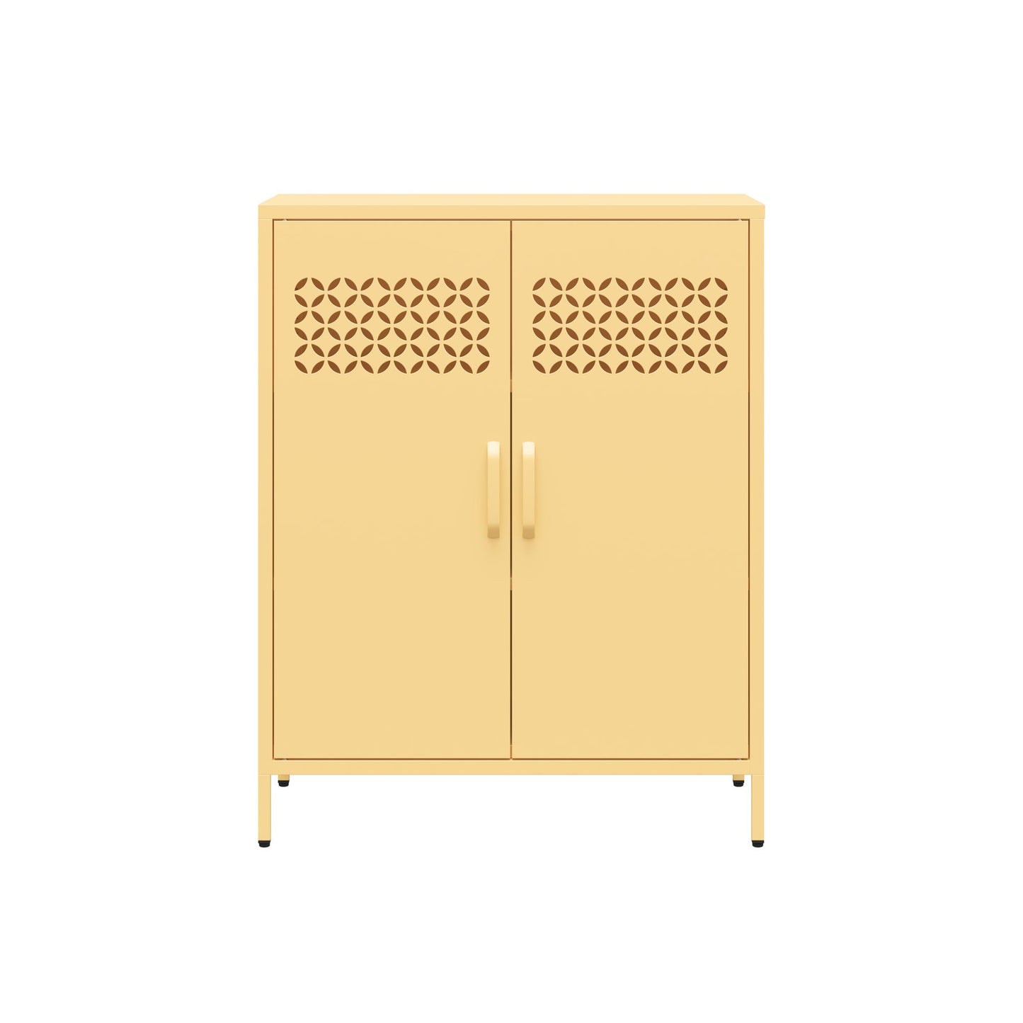 Annie Retro Short 2 Door Cabinet - N/A