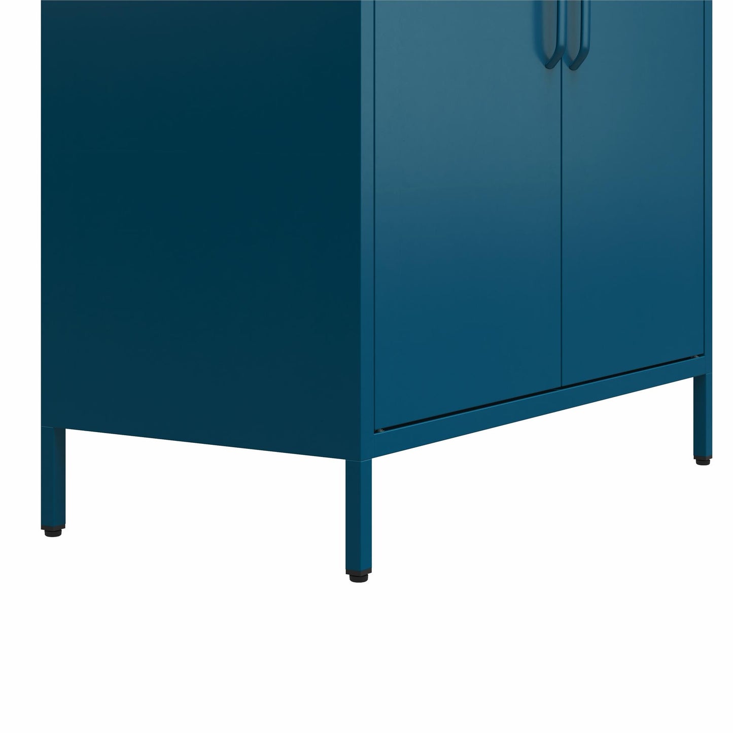 Annie Retro Short 2 Door Cabinet - Moroccan Blue