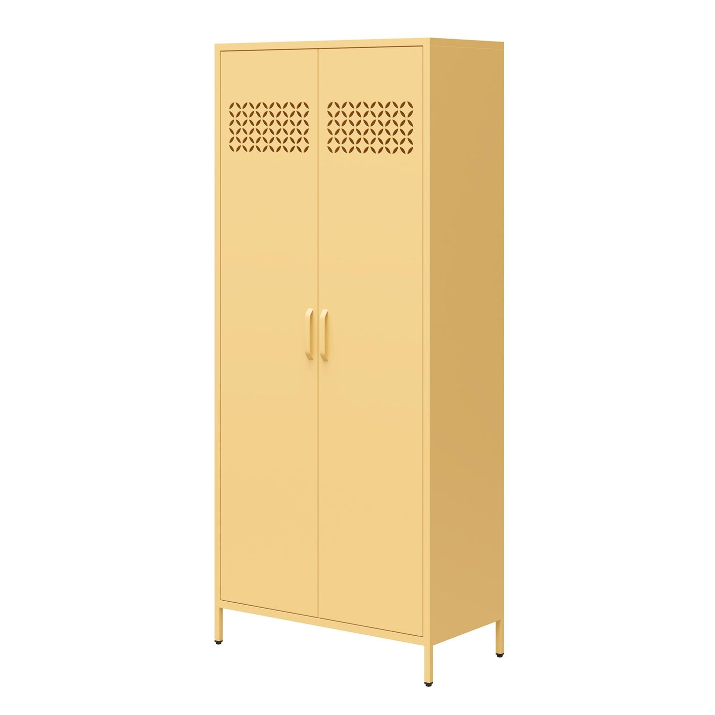Annie Retro Tall 2 Door Cabinet - N/A