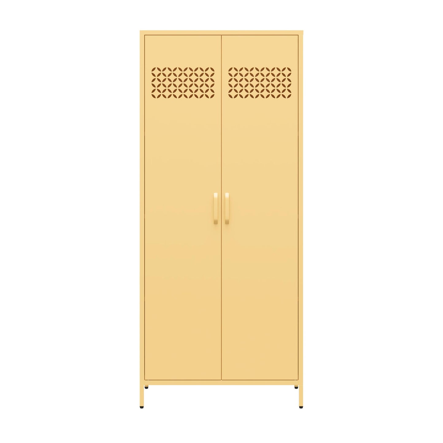 Annie Retro Tall 2 Door Cabinet - N/A