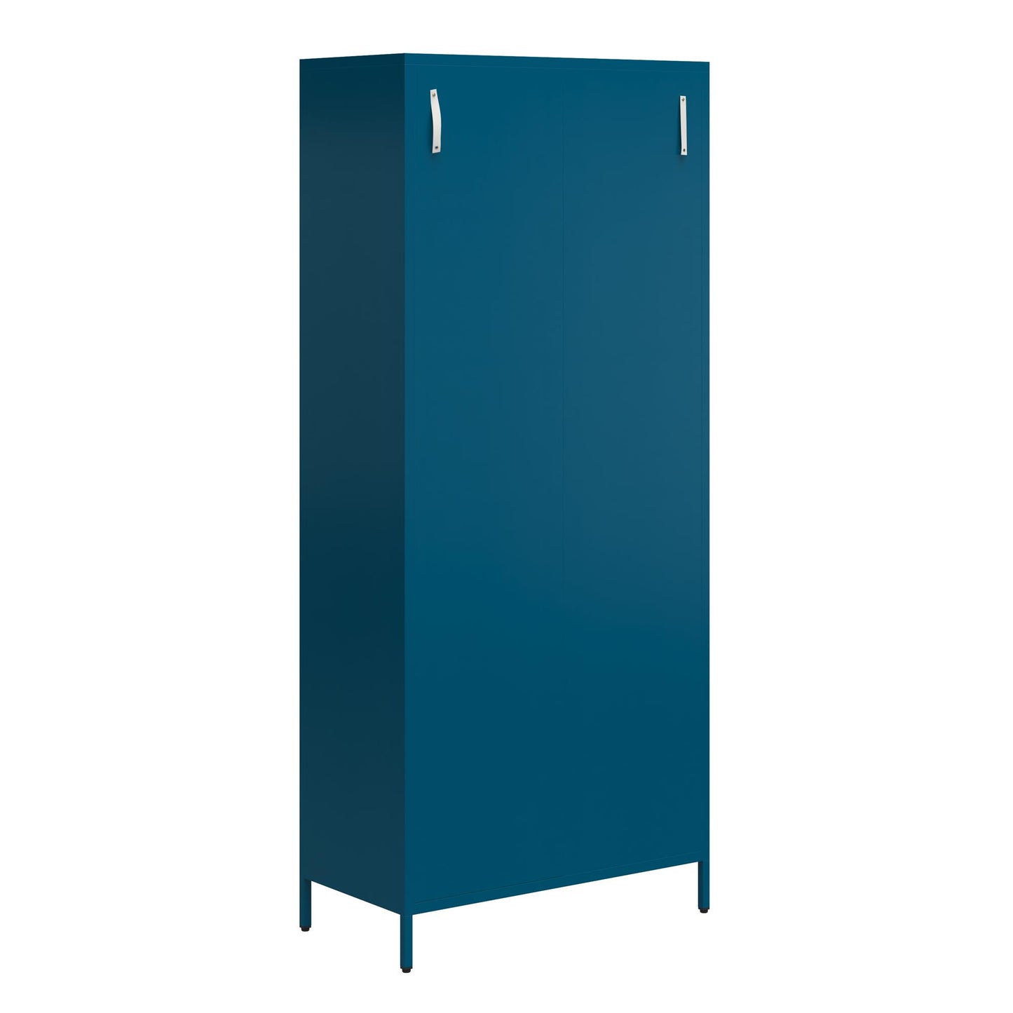 Annie Retro Tall 2 Door Cabinet - Moroccan Blue