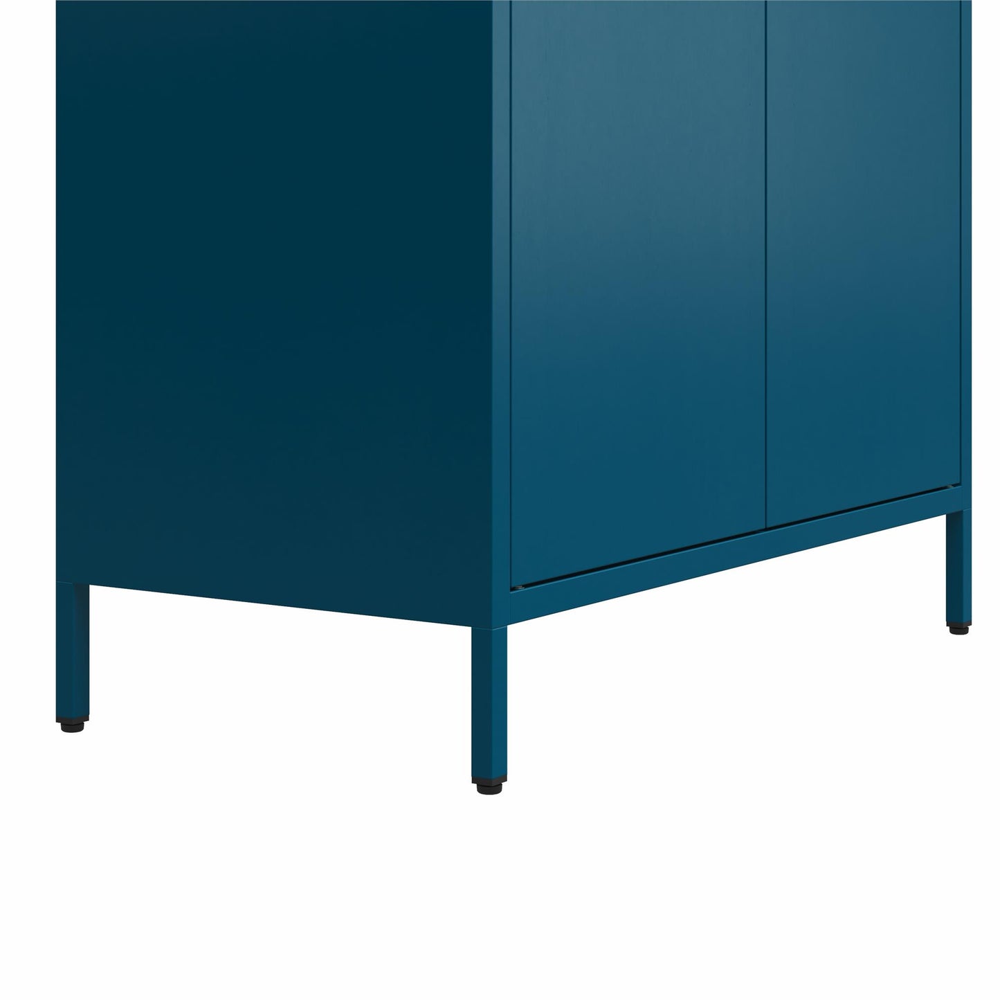 Annie Retro Tall 2 Door Cabinet - Moroccan Blue