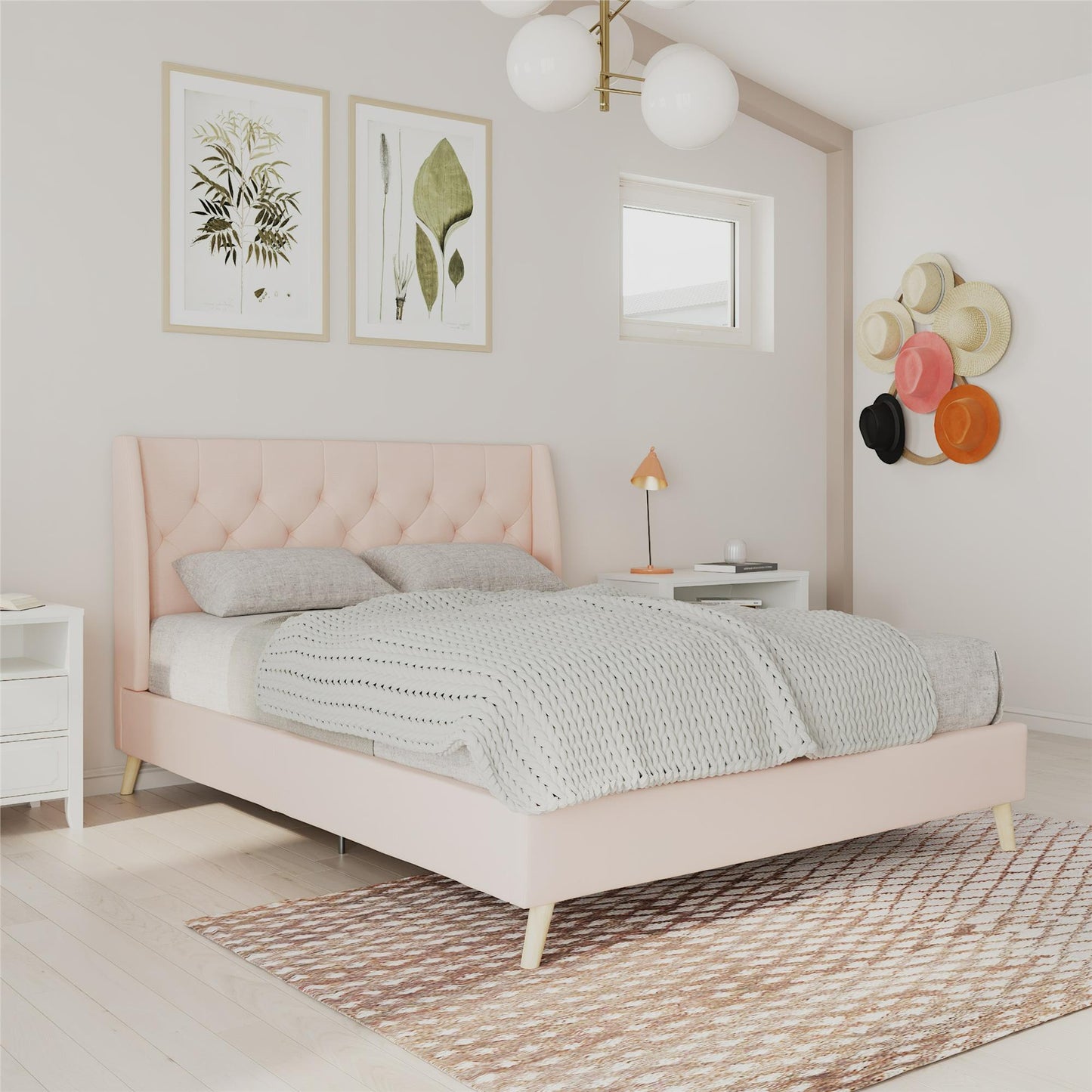 Her Majesty Bed - Pink - Queen