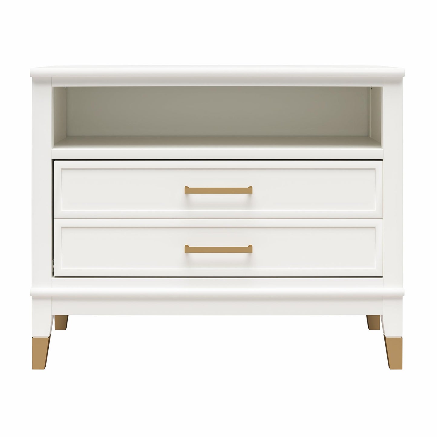 Westerleigh Wide Nightstand - White