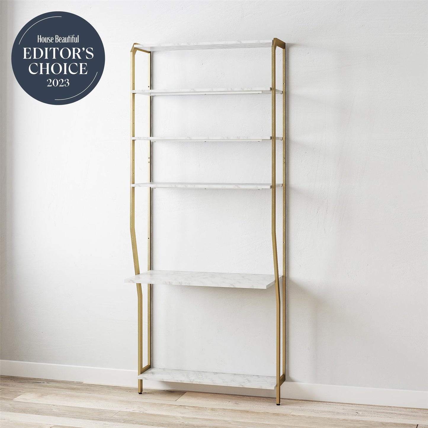 Gwyneth Closet - Vanity - White marble