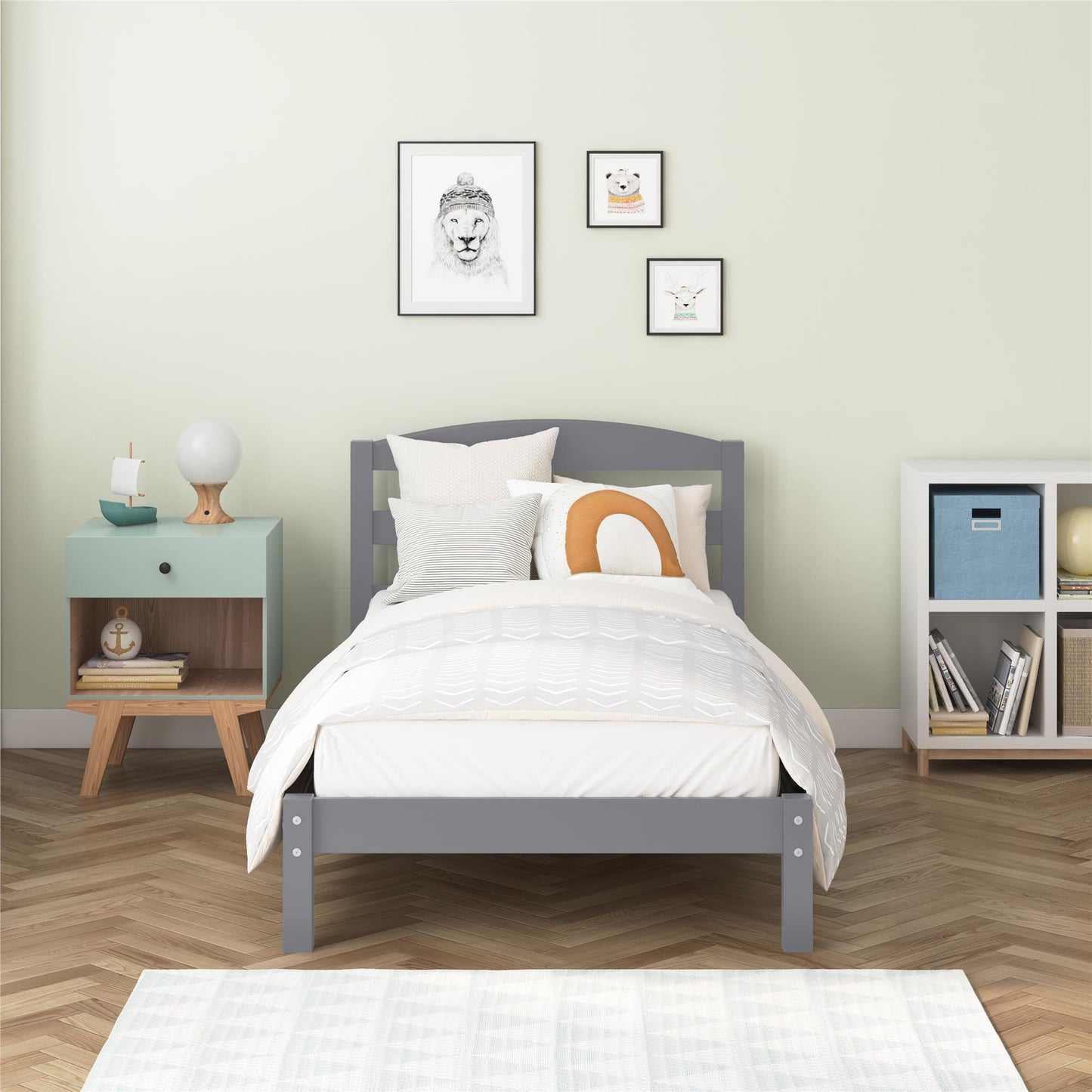Better Homes & Gardens Leighton Bed Frame - Gray