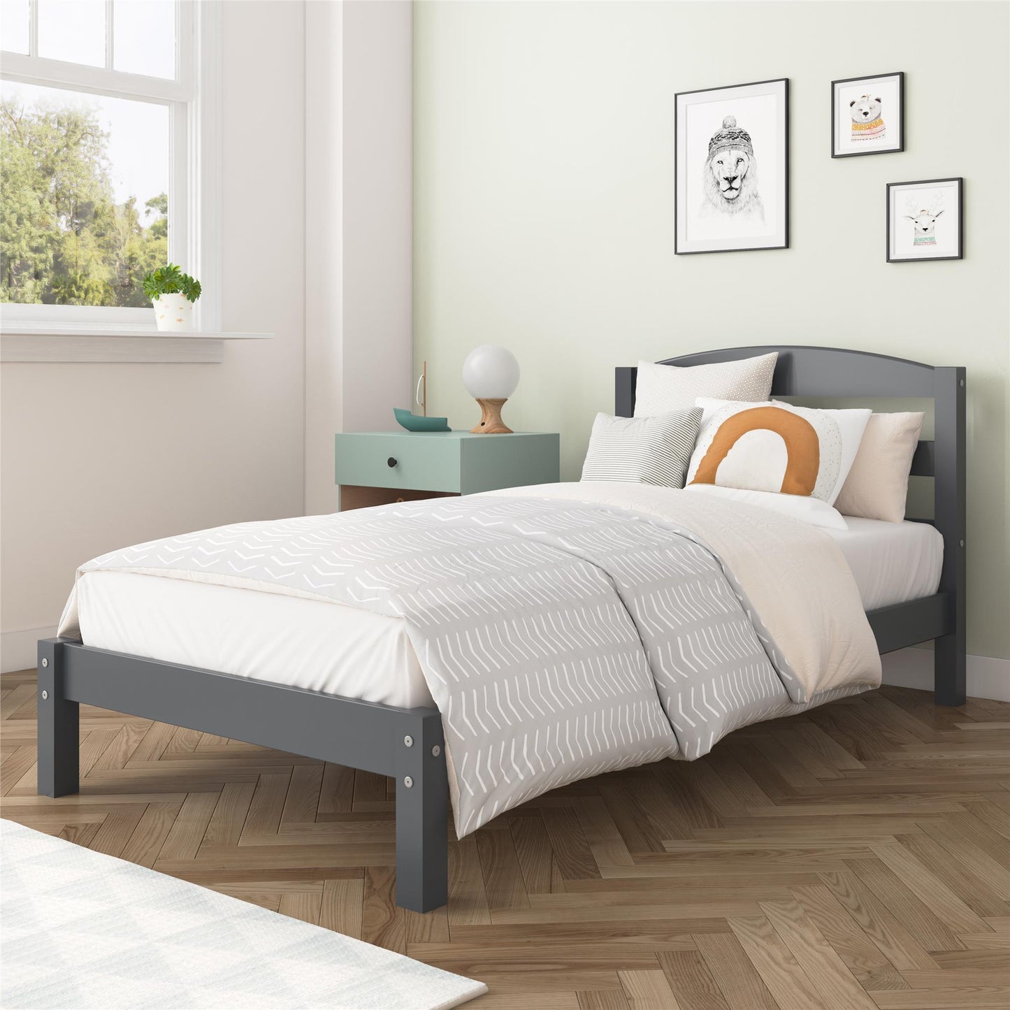 Better Homes & Gardens Leighton Bed Frame - Gray