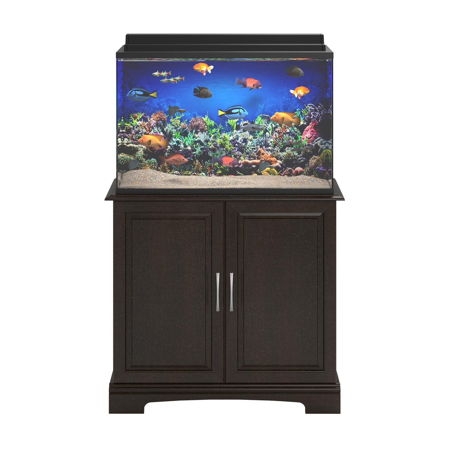 Harbor 29 to 37 Gallon Aquarium or Terrarium Stand - Espresso