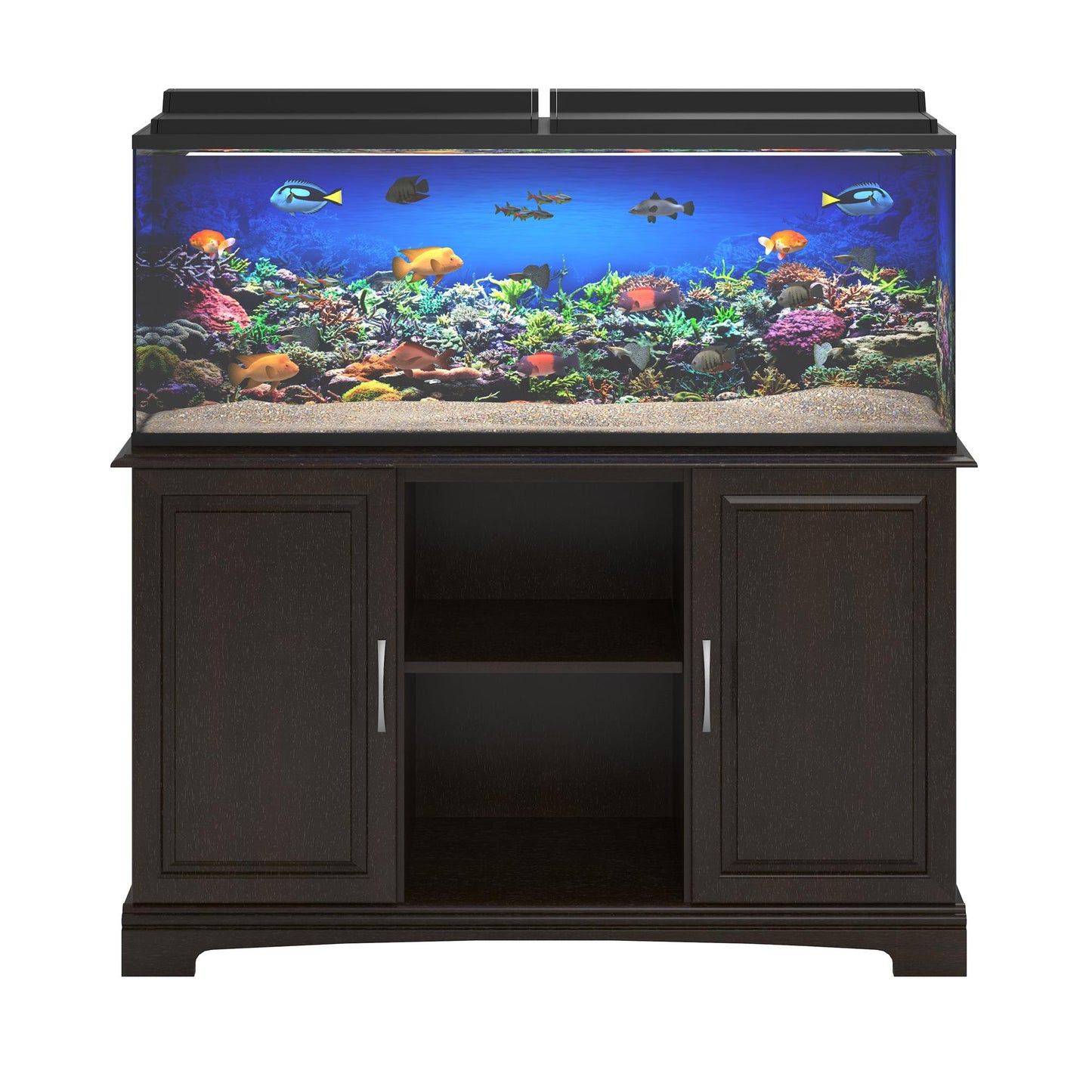 Harbor 50 to 75 Gallon Aquarium or Terrarium Stand - Espresso