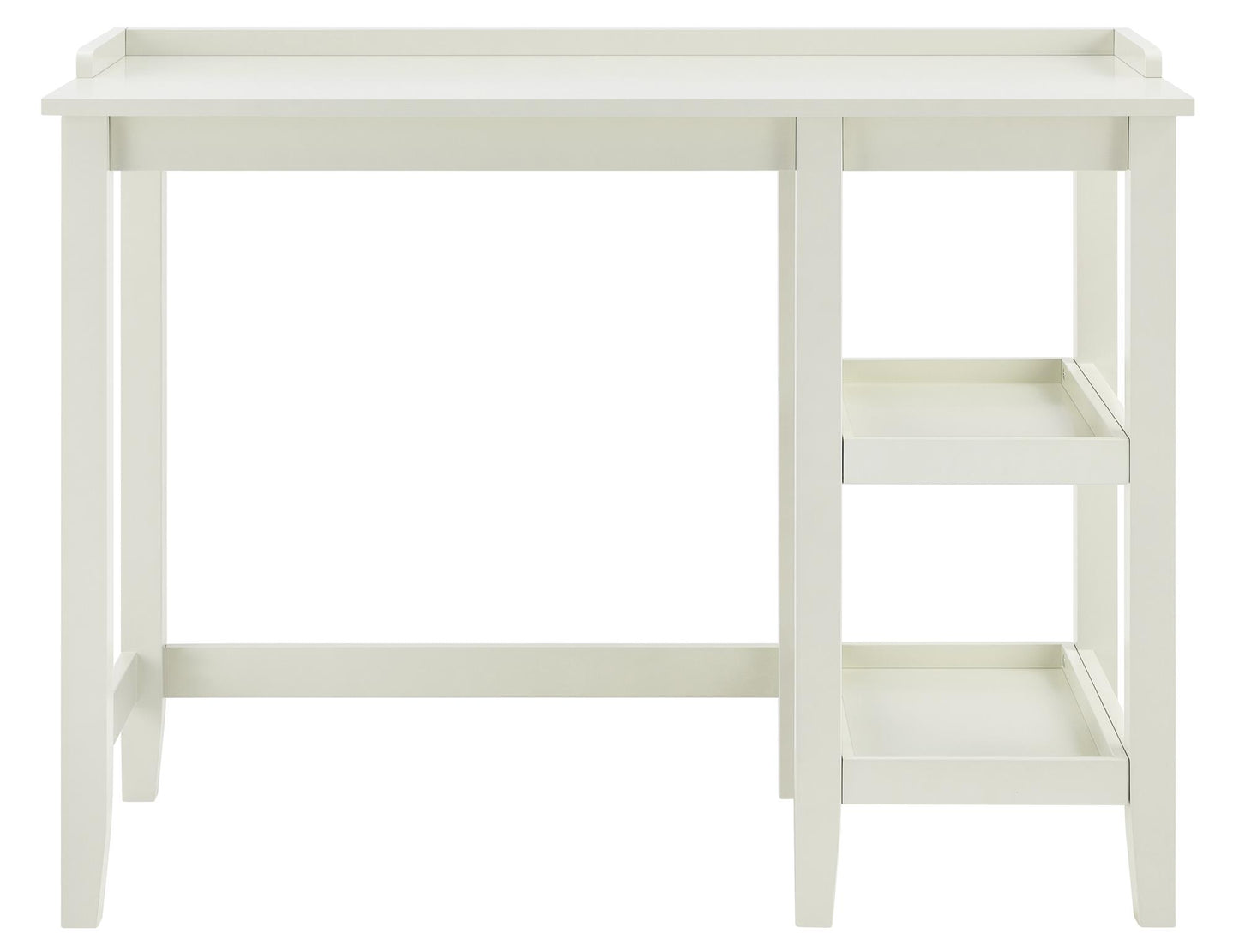 Eleanor Single Pedestal Desk - White